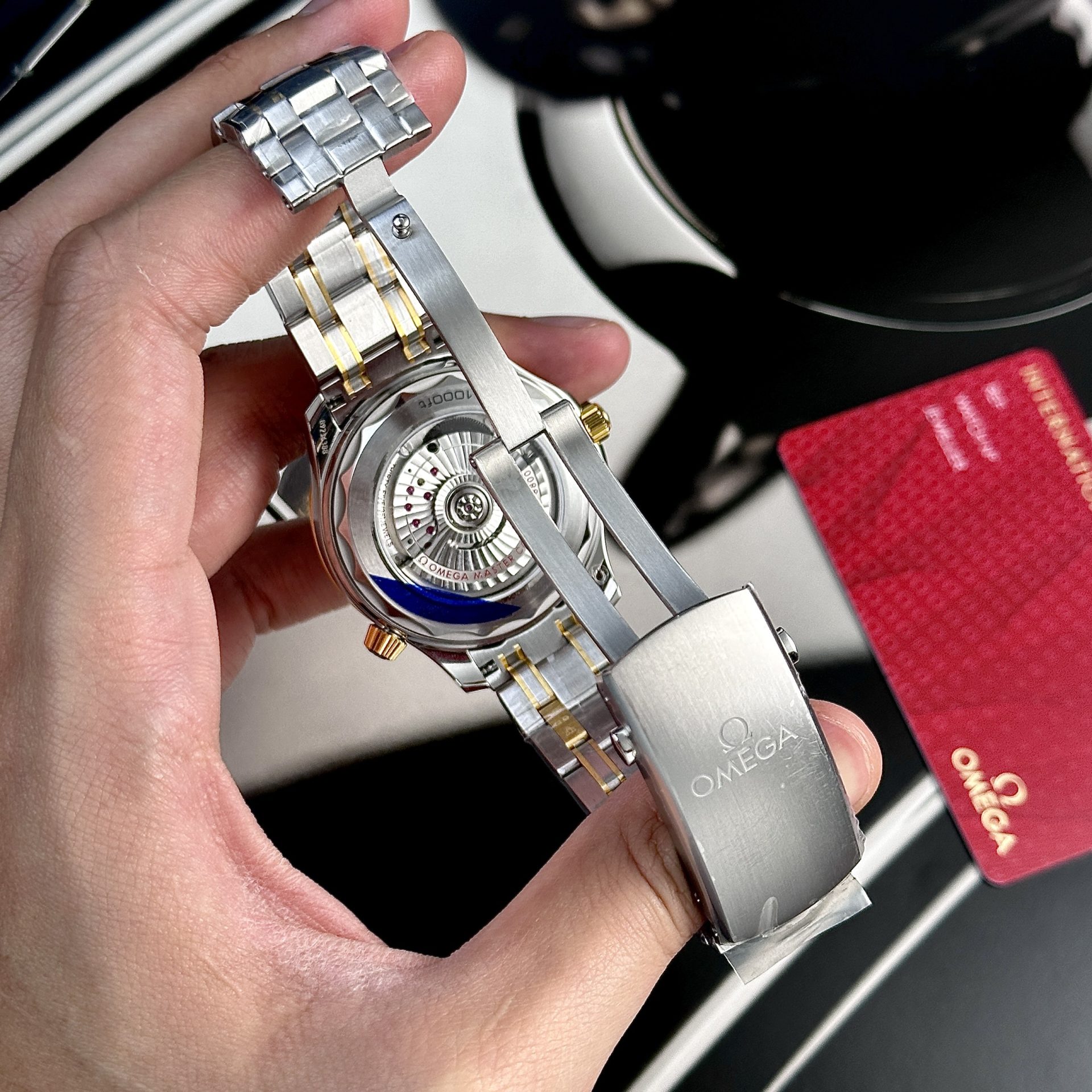 Omega Replica 1:1 Watch Seamaster Diver 300M Demi Gold Factory VS 42mm