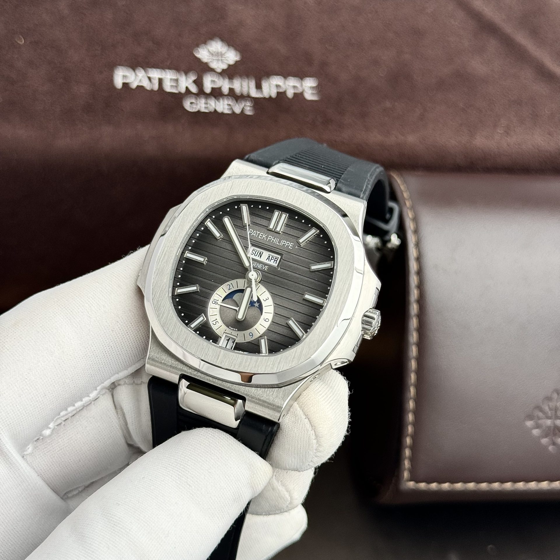 Patek Philippe Replica 1:1 Watch Nautilus 5726 Rubber Strap Factory GR 40.5mm