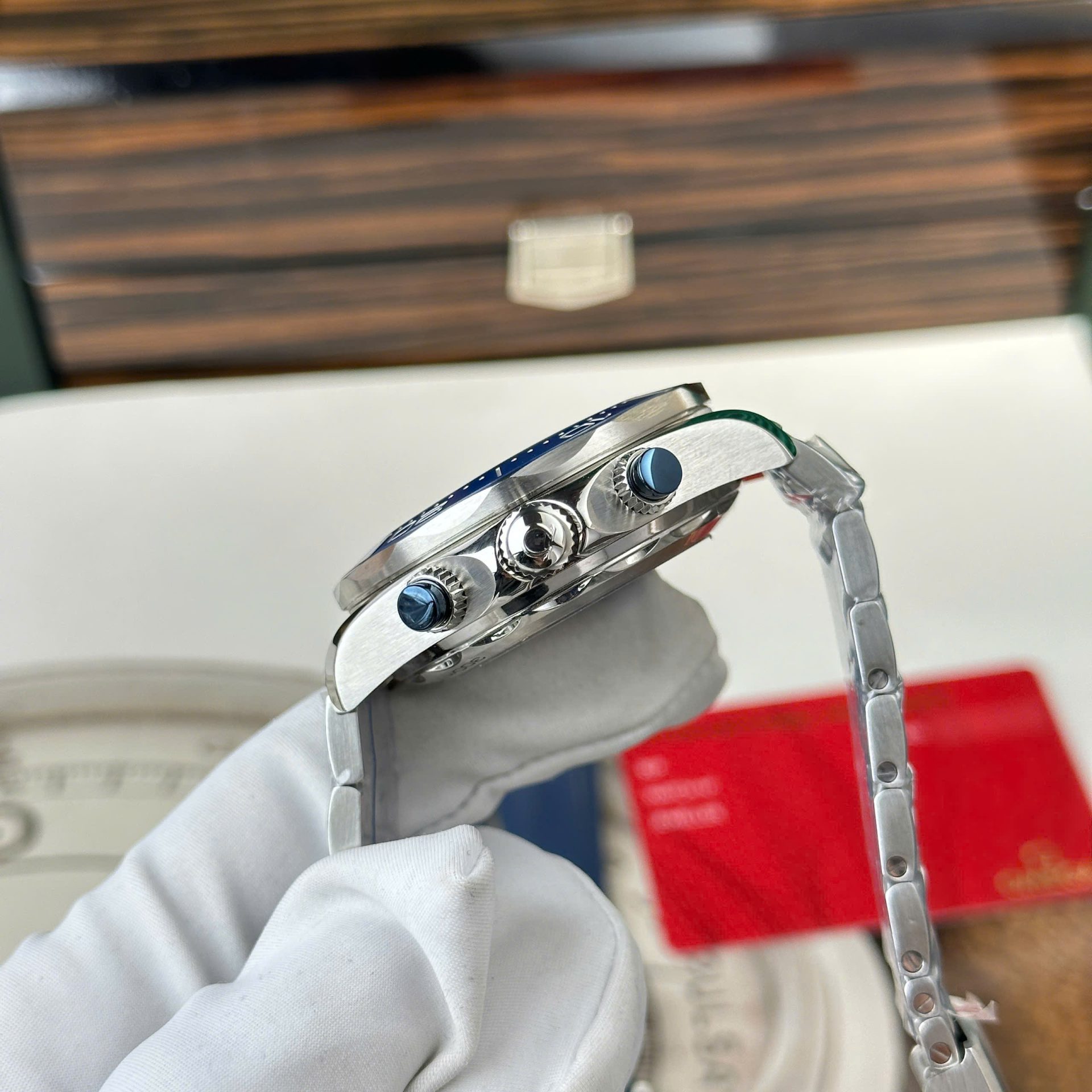 Omega Seamaster Diver 300M Chronograph Replica Watches Dial Gray N1 Factory 44mm