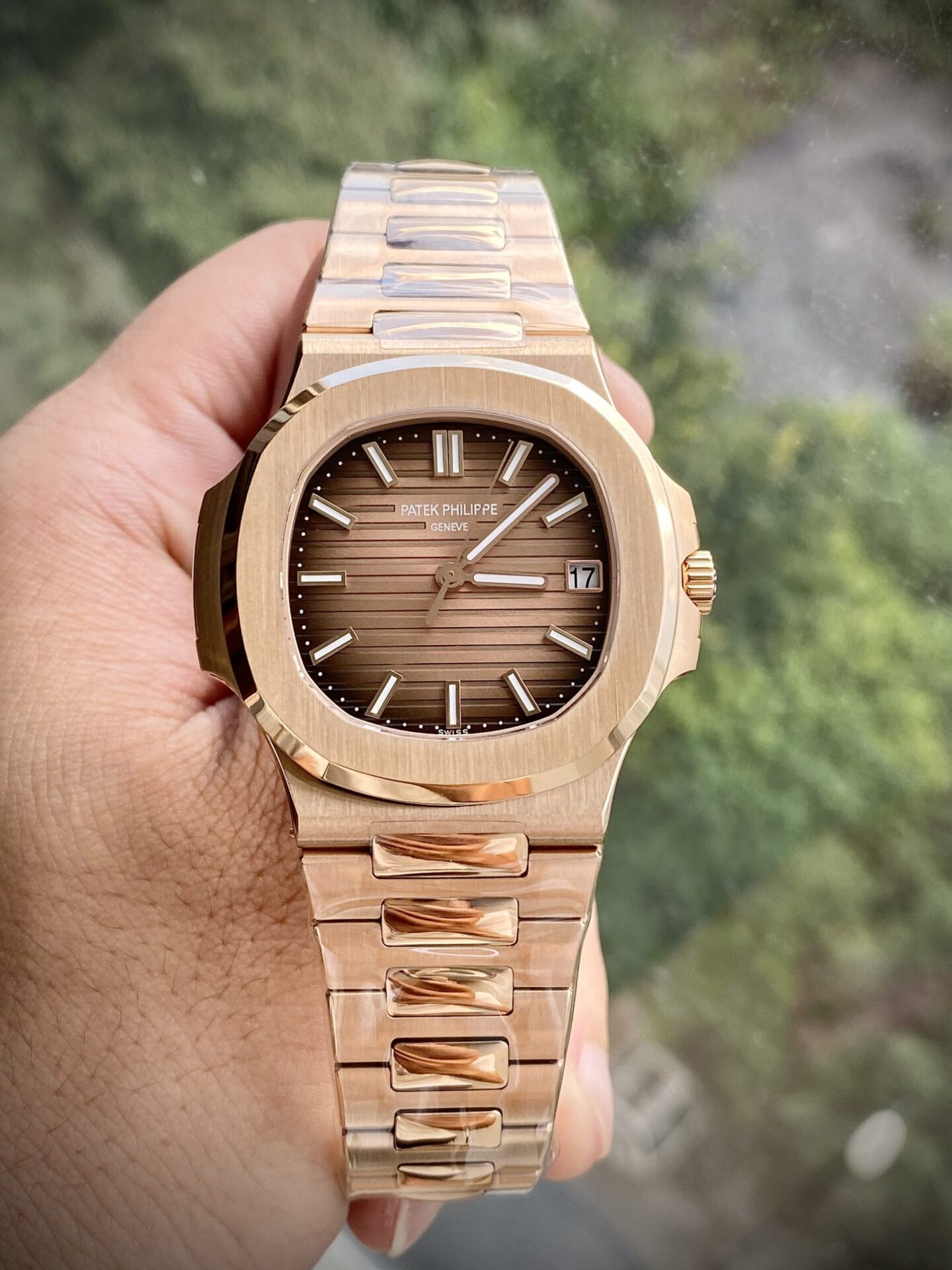 Patek Philippe Replica 11 Watch Nautilus 5711 Brown Dial Factory 3K 40mm