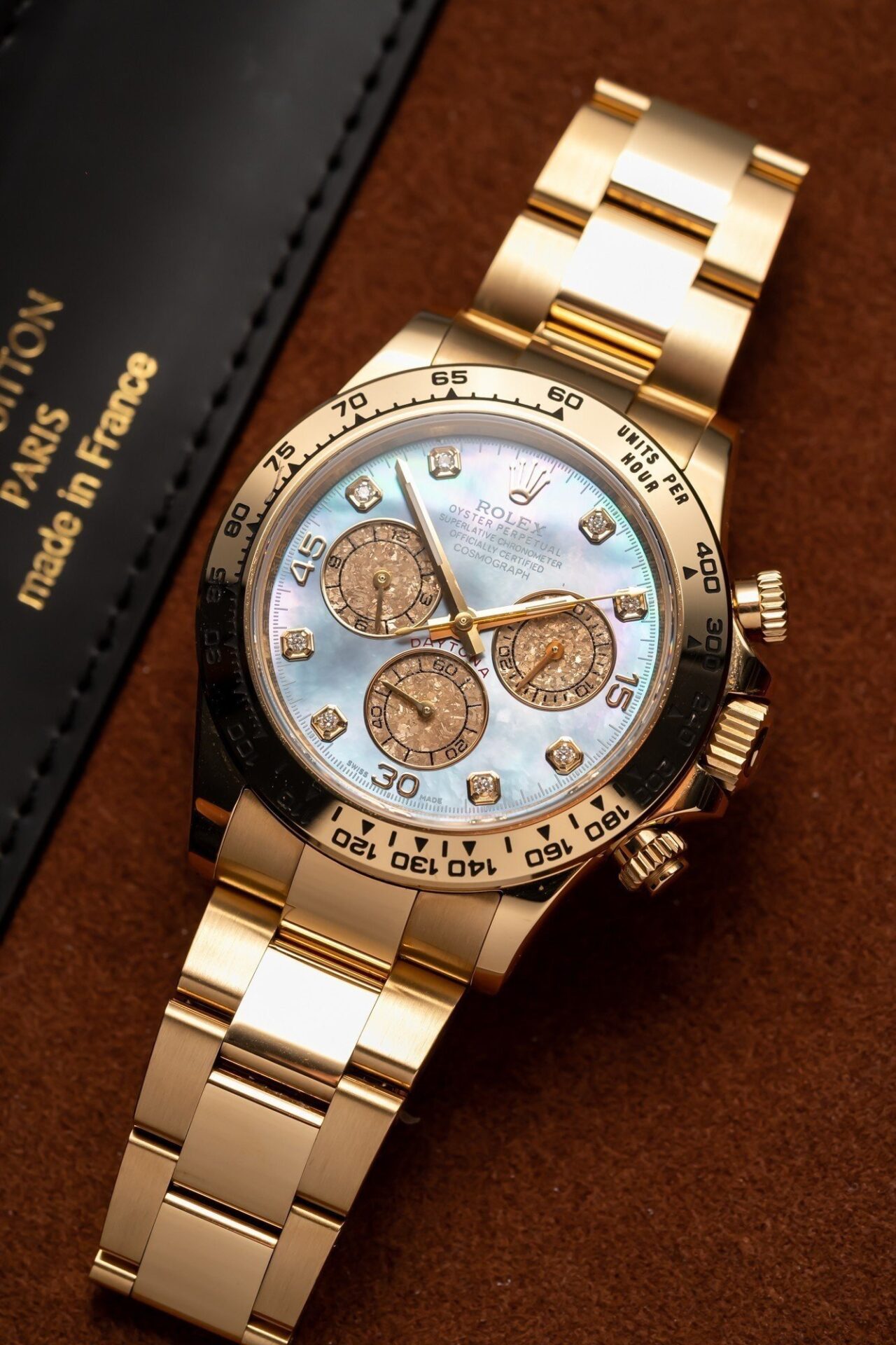 Rolex Replica 1:1 Watch Daytona 116508 Blue Mother of Pearl Dial Clean Factory 40mm