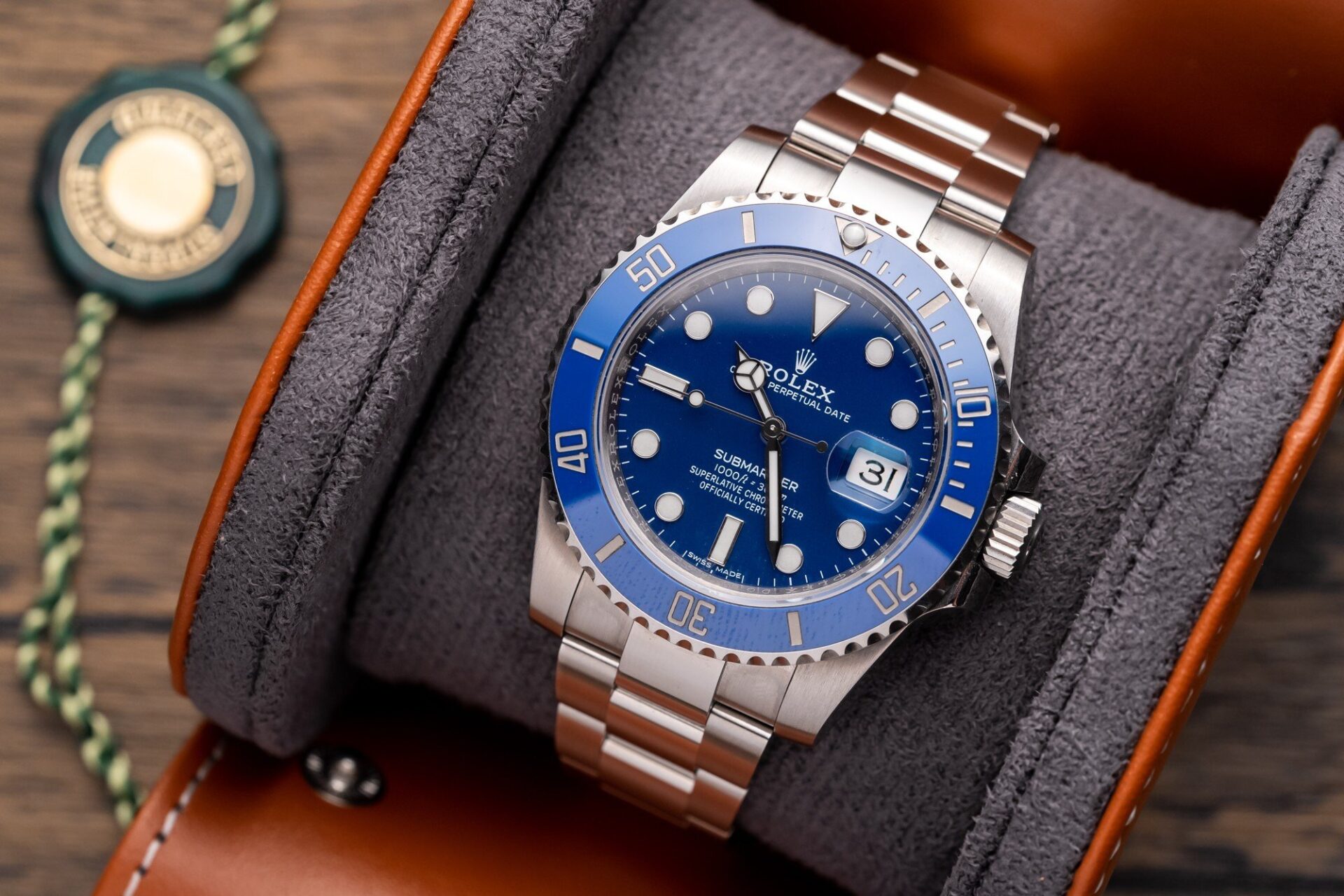 Rolex Replica 1:1 Watch Submariner 116619LB Blue Dial Metal Strap Factory Clean 40mm