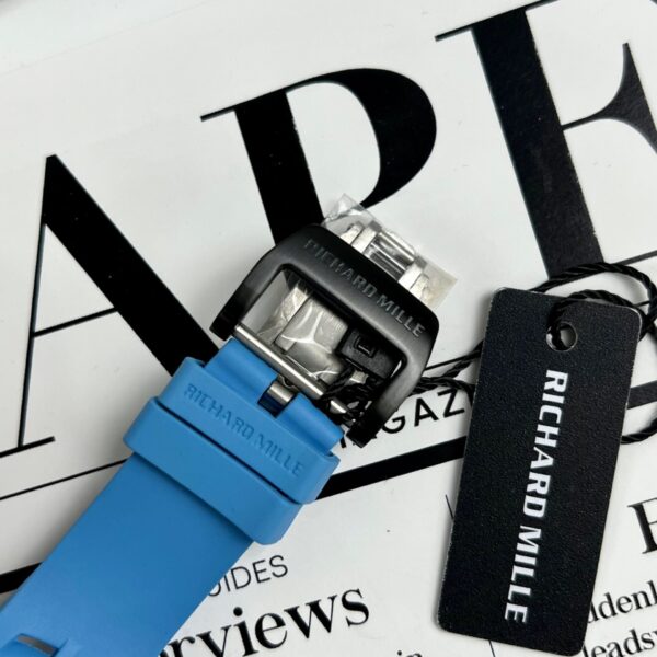 Richard Mille Rep 11 Watch Men s RM53-01 Pablo Mac Donough Tourbillon Carbon Case 44.5mm