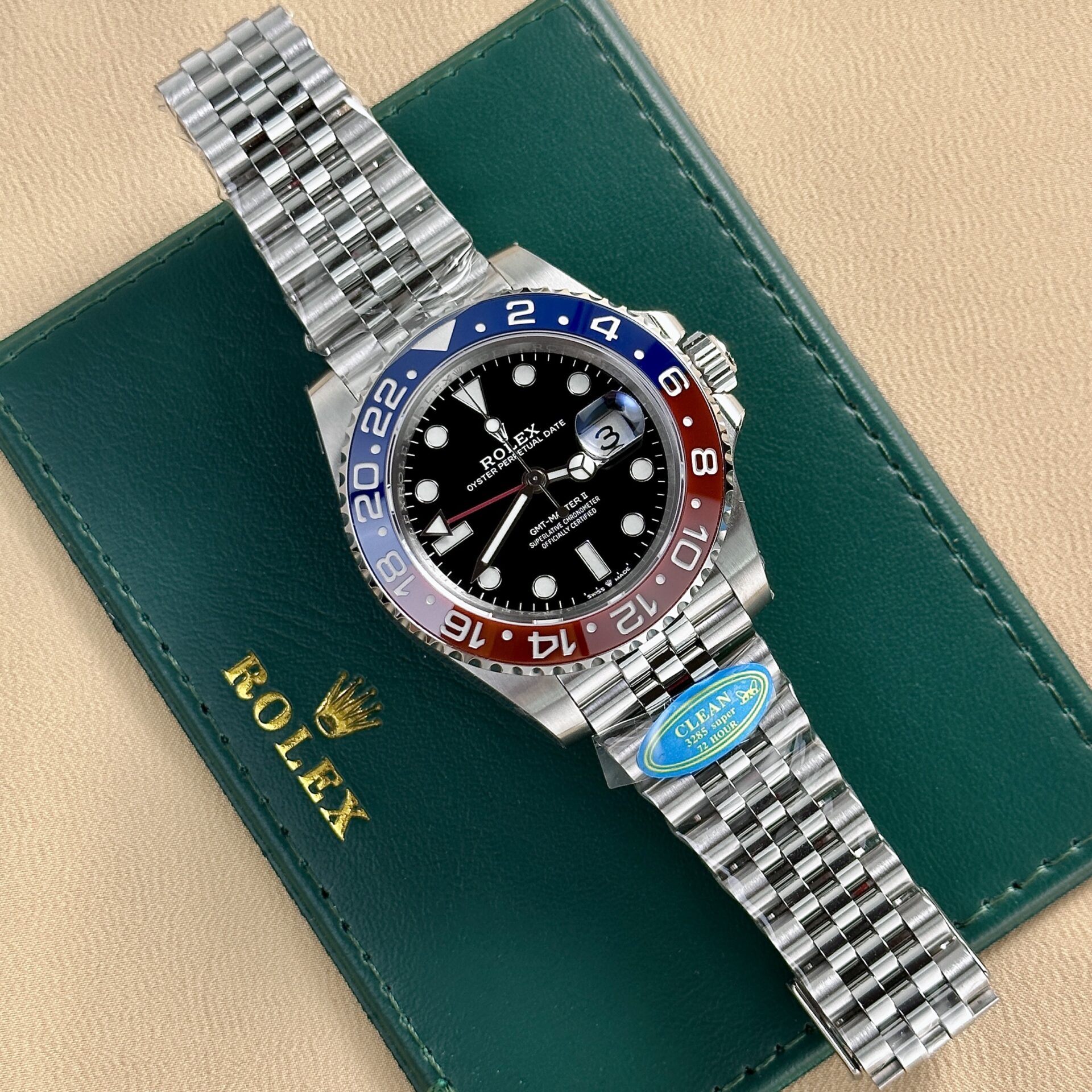 Rolex Replica 1:1 Watch GMT-Master II 126710BLRO Pepsi Clean 40mm