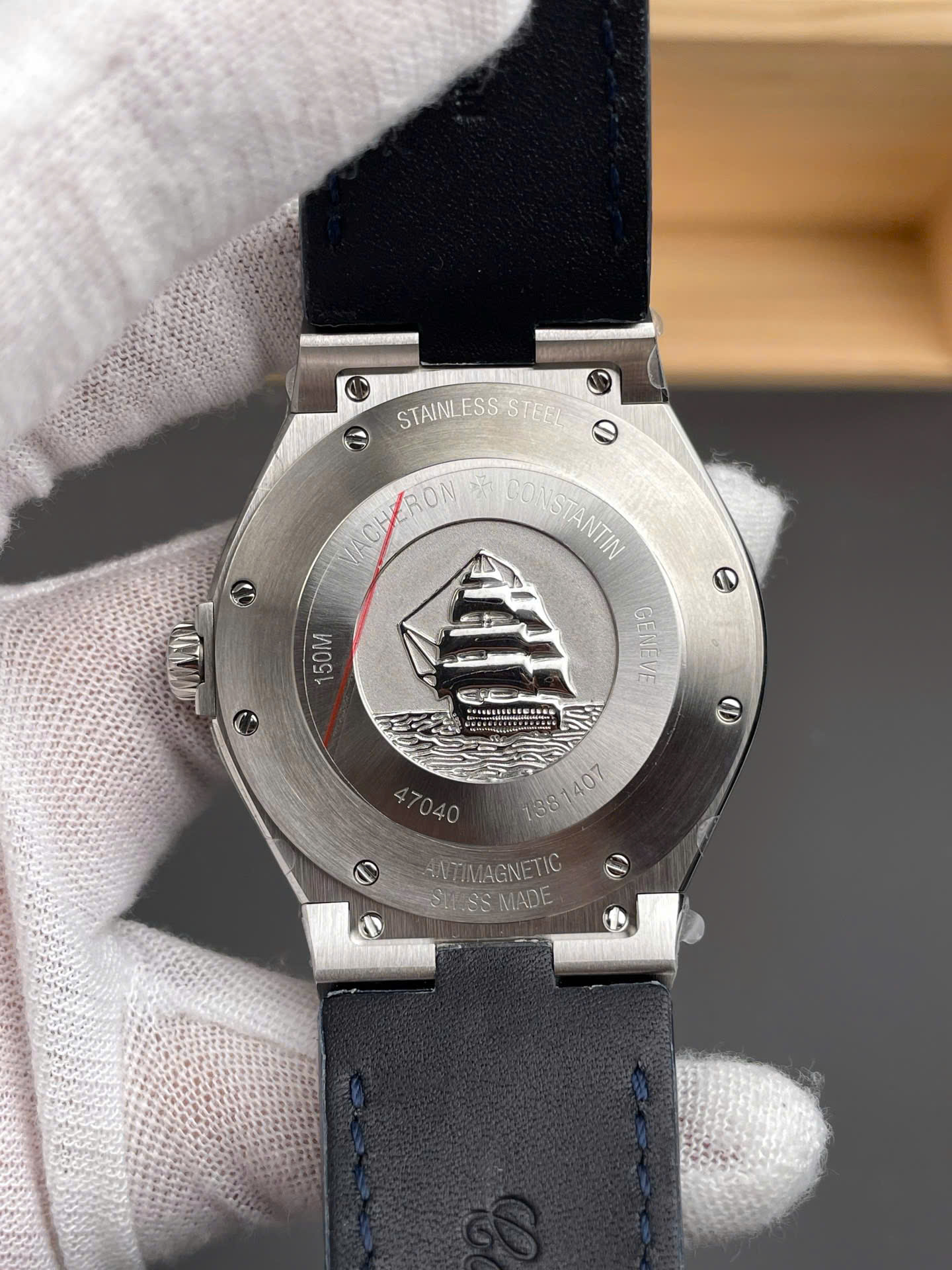 Vacheron Constantin Luxury Replica Watches Overseas 47040 Blue Dial MKS Factory 42mm