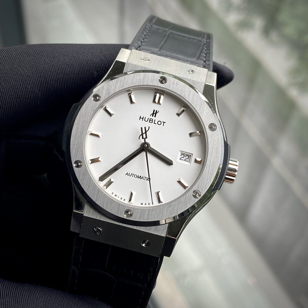 Hublot Replica 1:1 Watch Classic Fusion White Dial JJF Factory 42mm