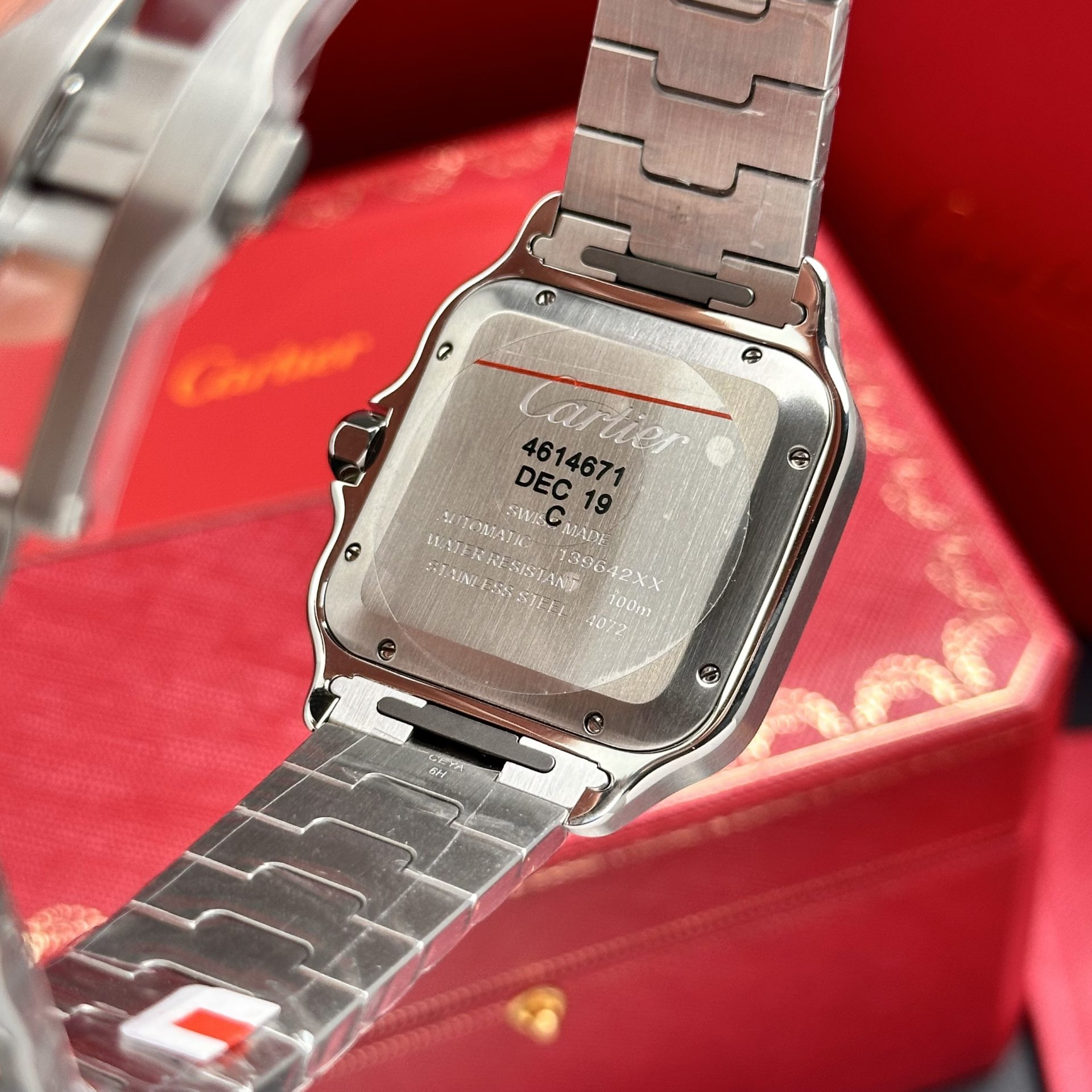 Cartier Replica 11 Watch Santos de Cartier W2SA0009 Demi Gold BV Factory 39.8mm