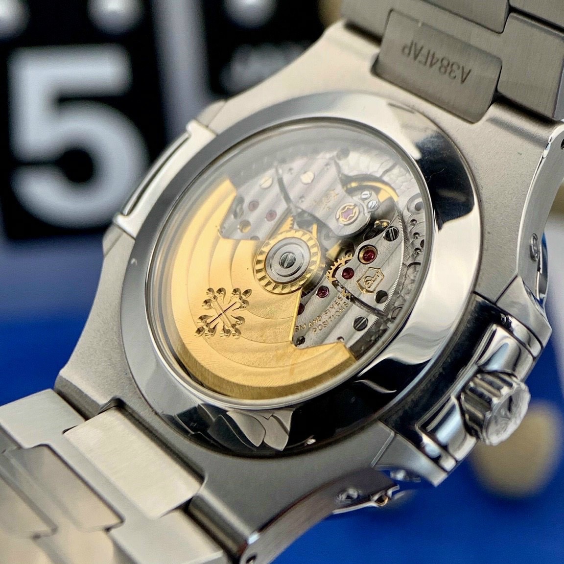 Patek Philippe Replica 1:1 Watch Nautilus 5726 Gray Dial Metal Strap PPF 40.5mm