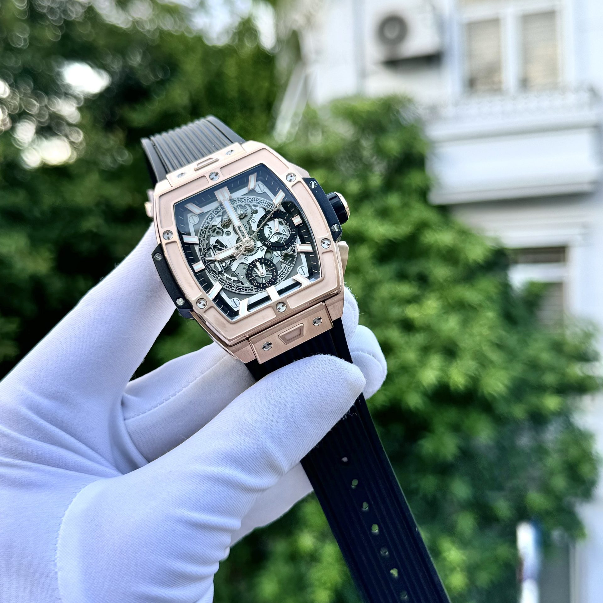 Hublot Replica 1:1 Watch Spirit Of Big Bang Chronograph King Gold 42mm