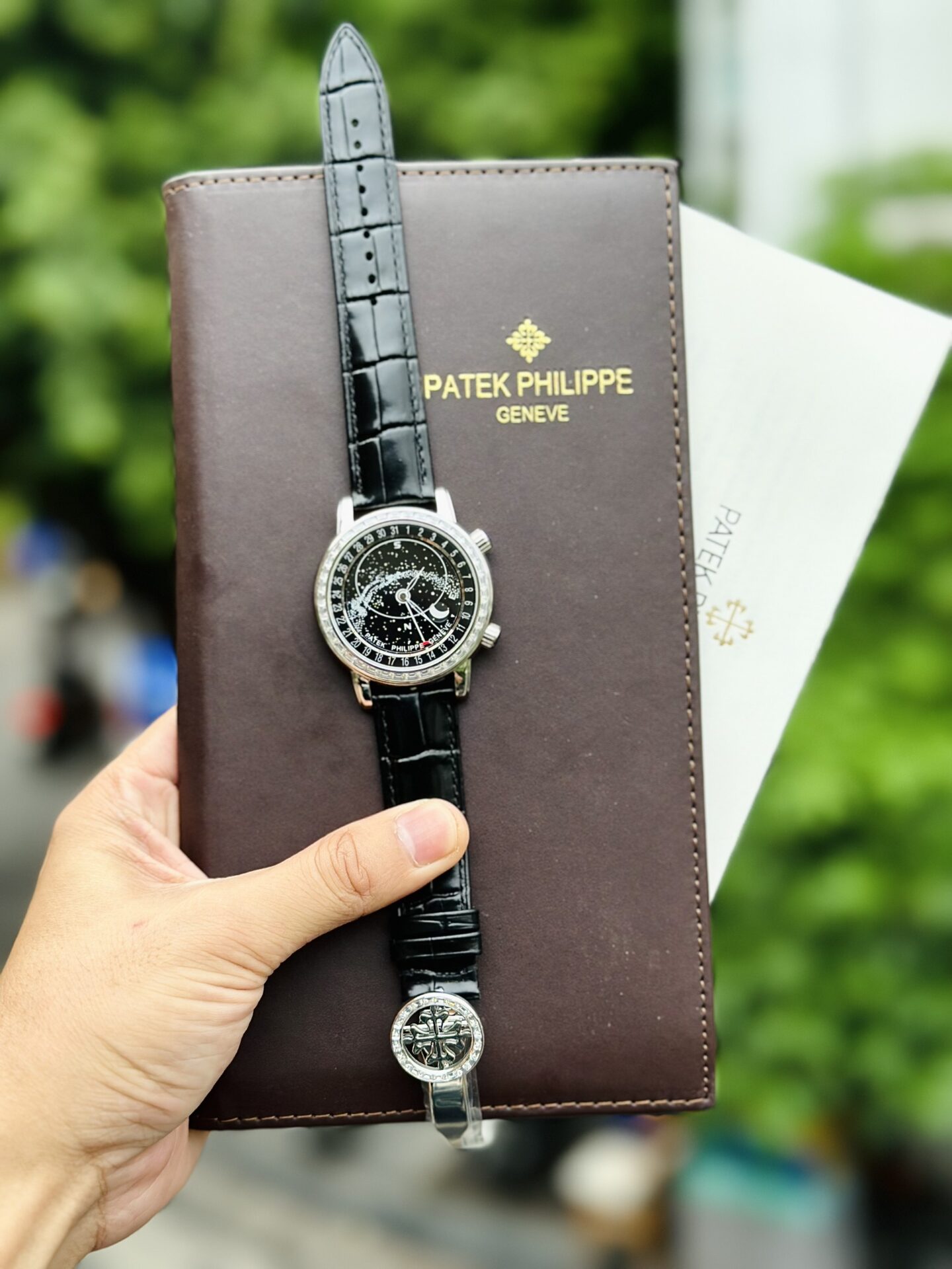 Patek Philippe Grand Complications 6104P Replica 11 Watch Black Dial 44mm