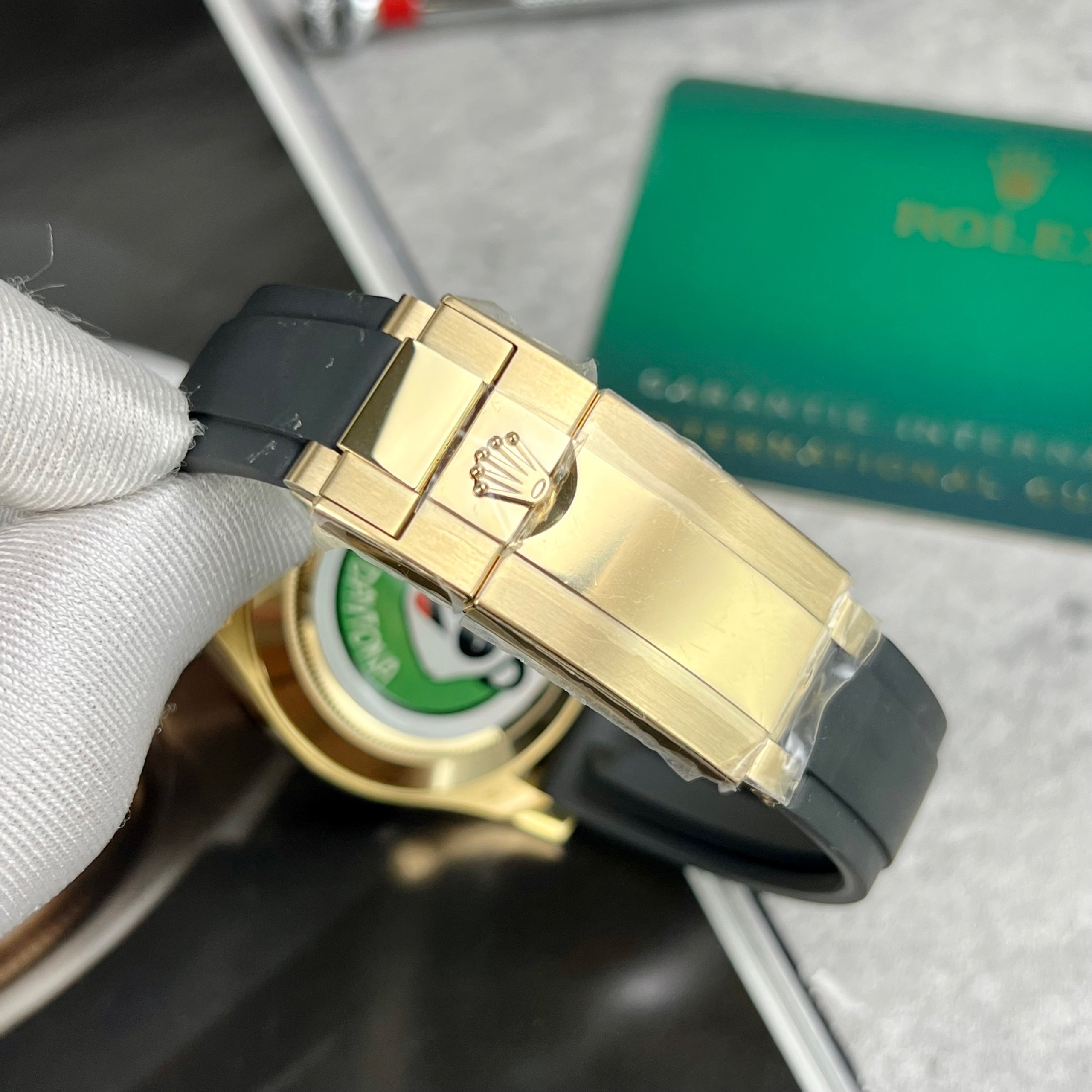 Rolex Replica 1:1 Watch Daytona 116518LN Yellow Champagne Dial 40mm