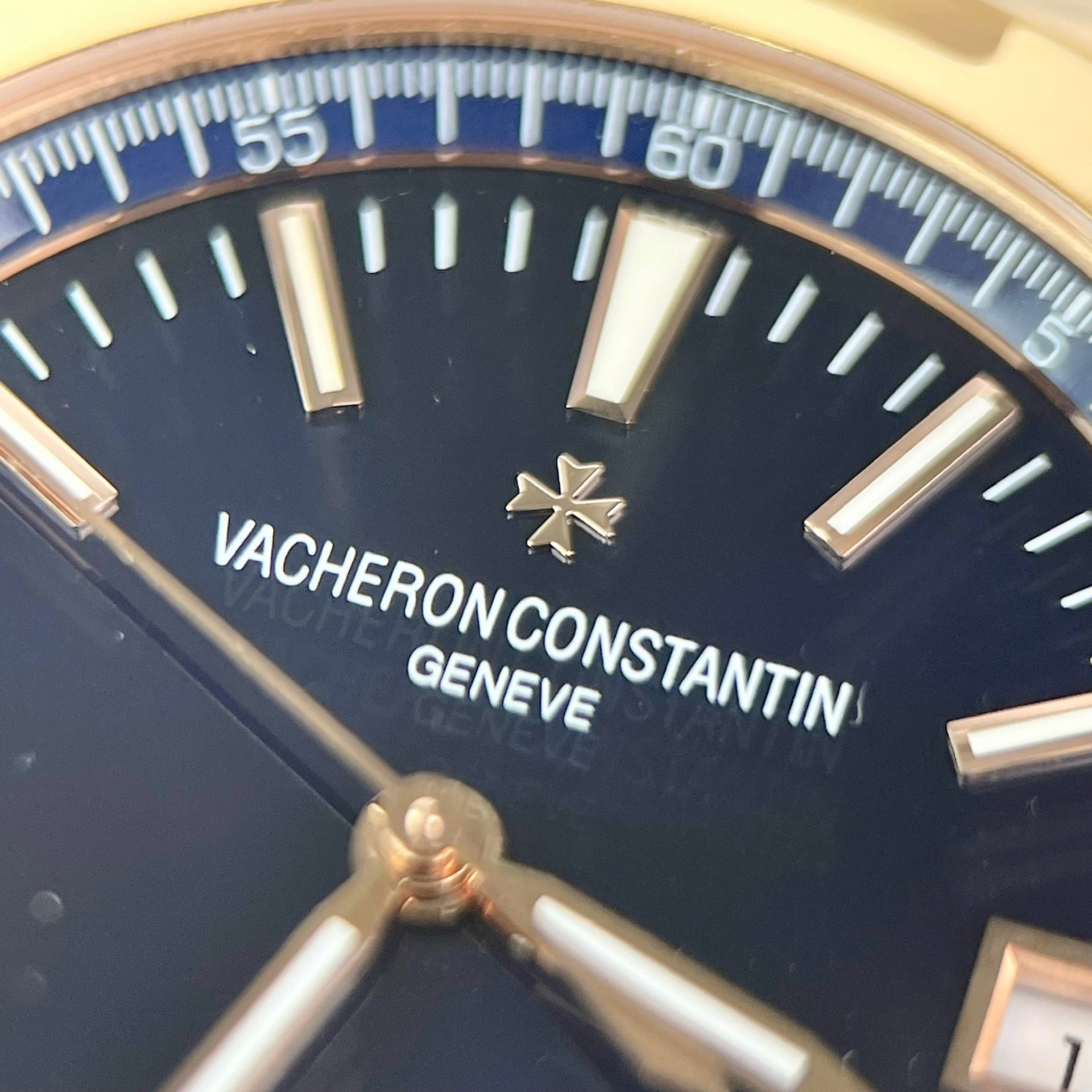 Vacheron Constantin Replica 1:1 Watch Overseas 4500V Blue Dial PPF Factory 41mm