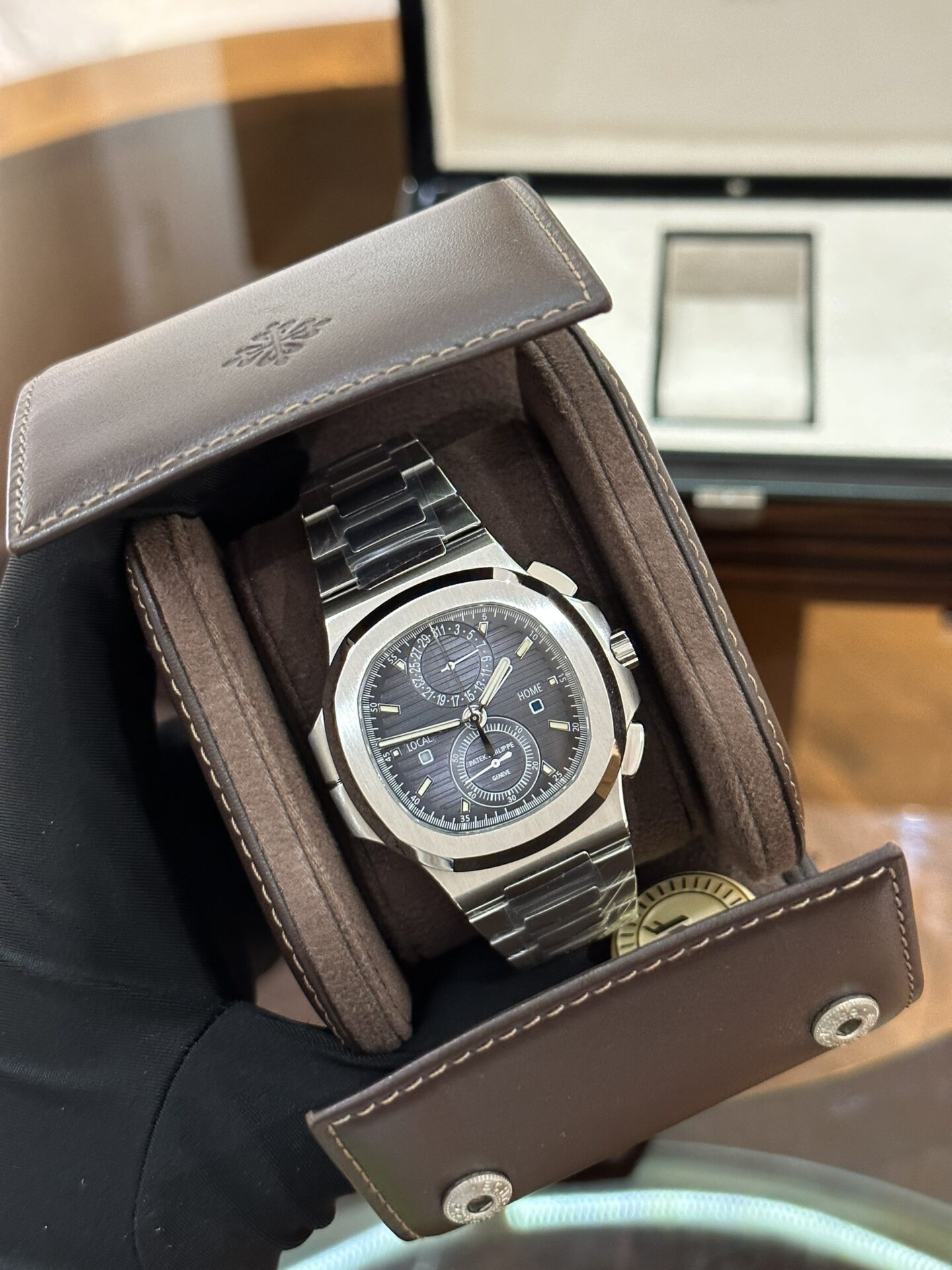 Patek Philippe Replica 1:1 Watch Nautilus 5990 Steel Strap Factory PPF 40mm