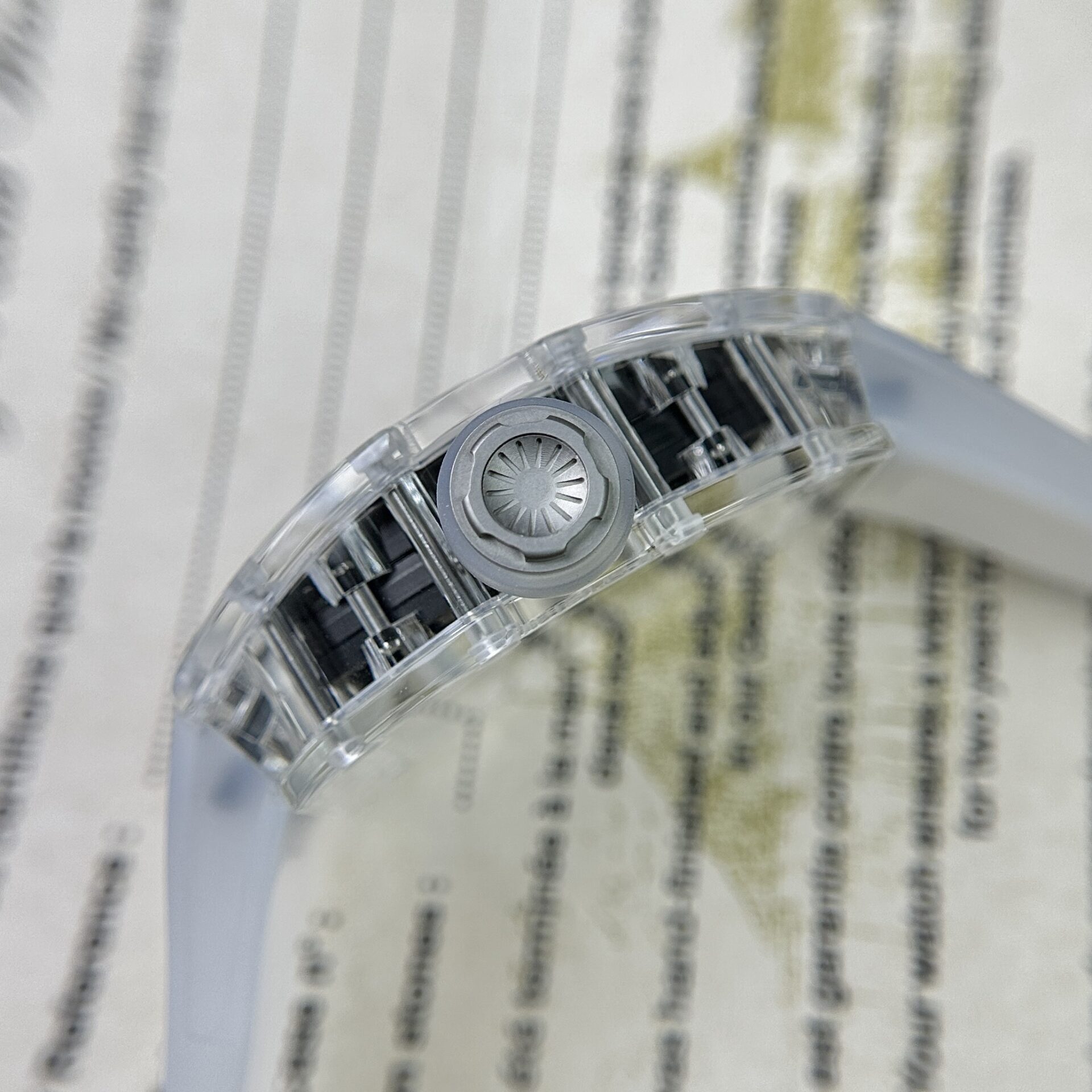 Richard Mille RM055 Bubba Watson Sapphire Tourbillon Replica 1:1 Watch 43mm