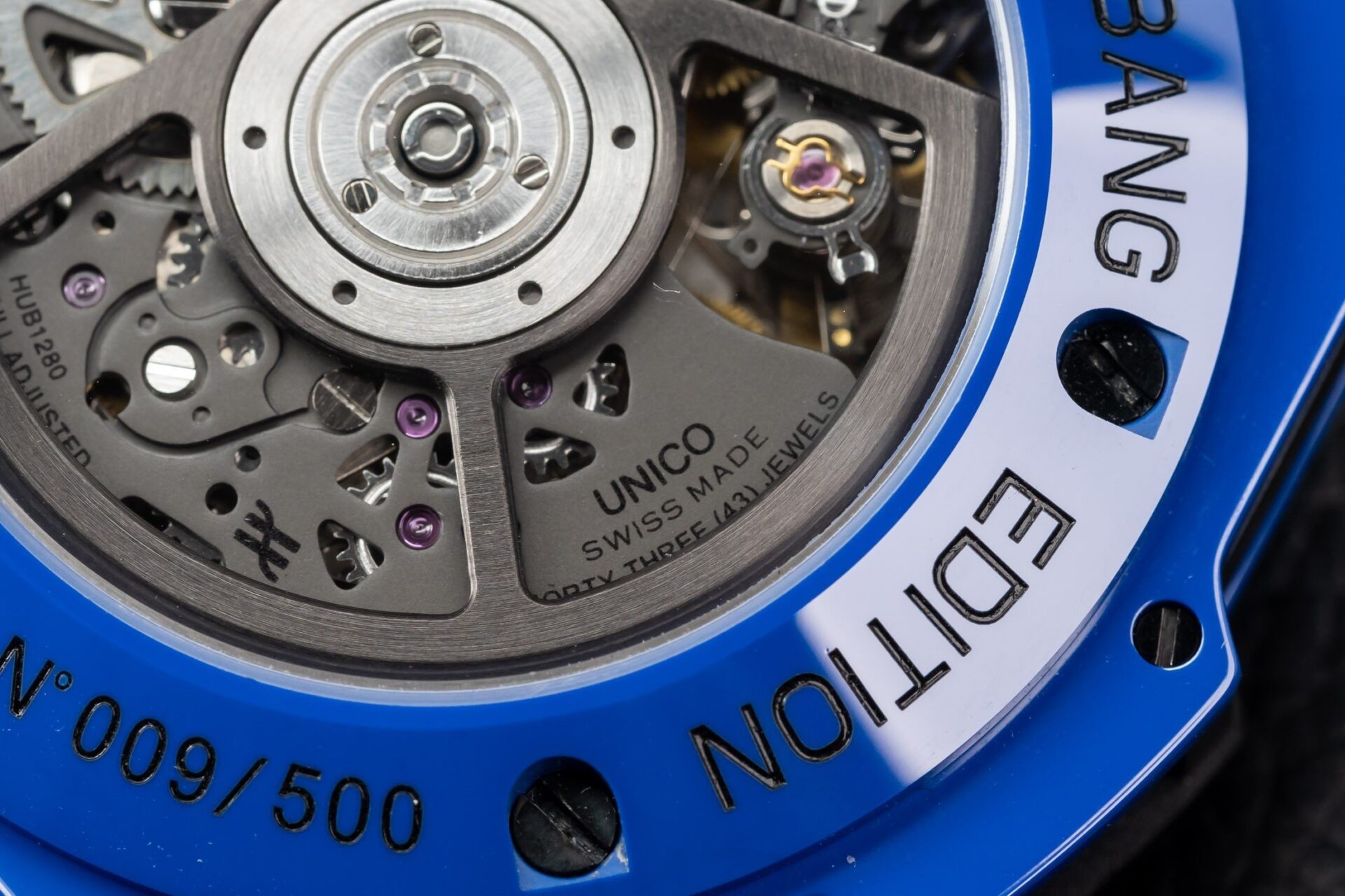 Hublot Replica 11 Watch Big Bang Unico Blue Magic BBF Factory 45mm