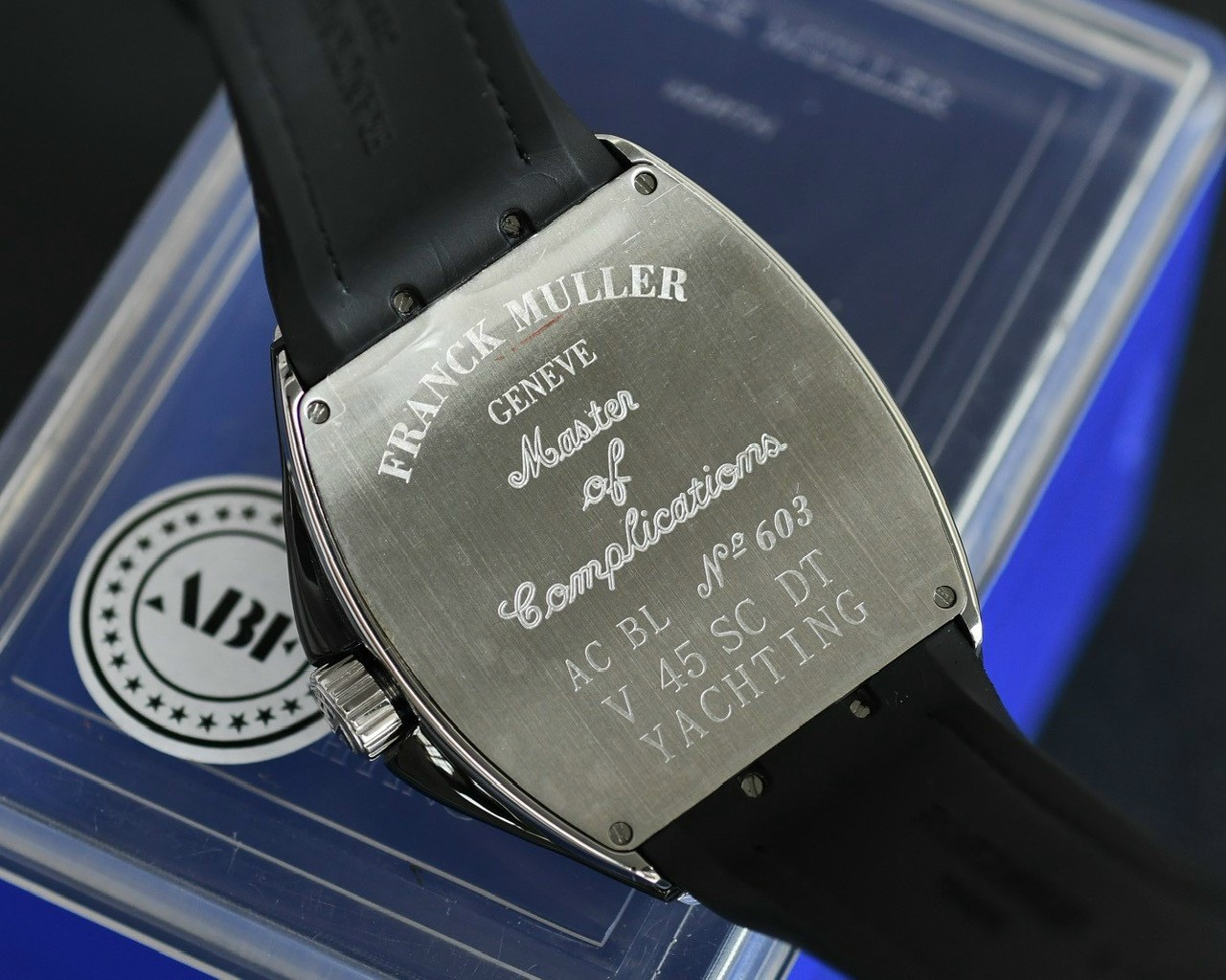 Franck Muller Replica 11 Watch V45 SC DT Swiss Black Dial ABF Factory 45mm