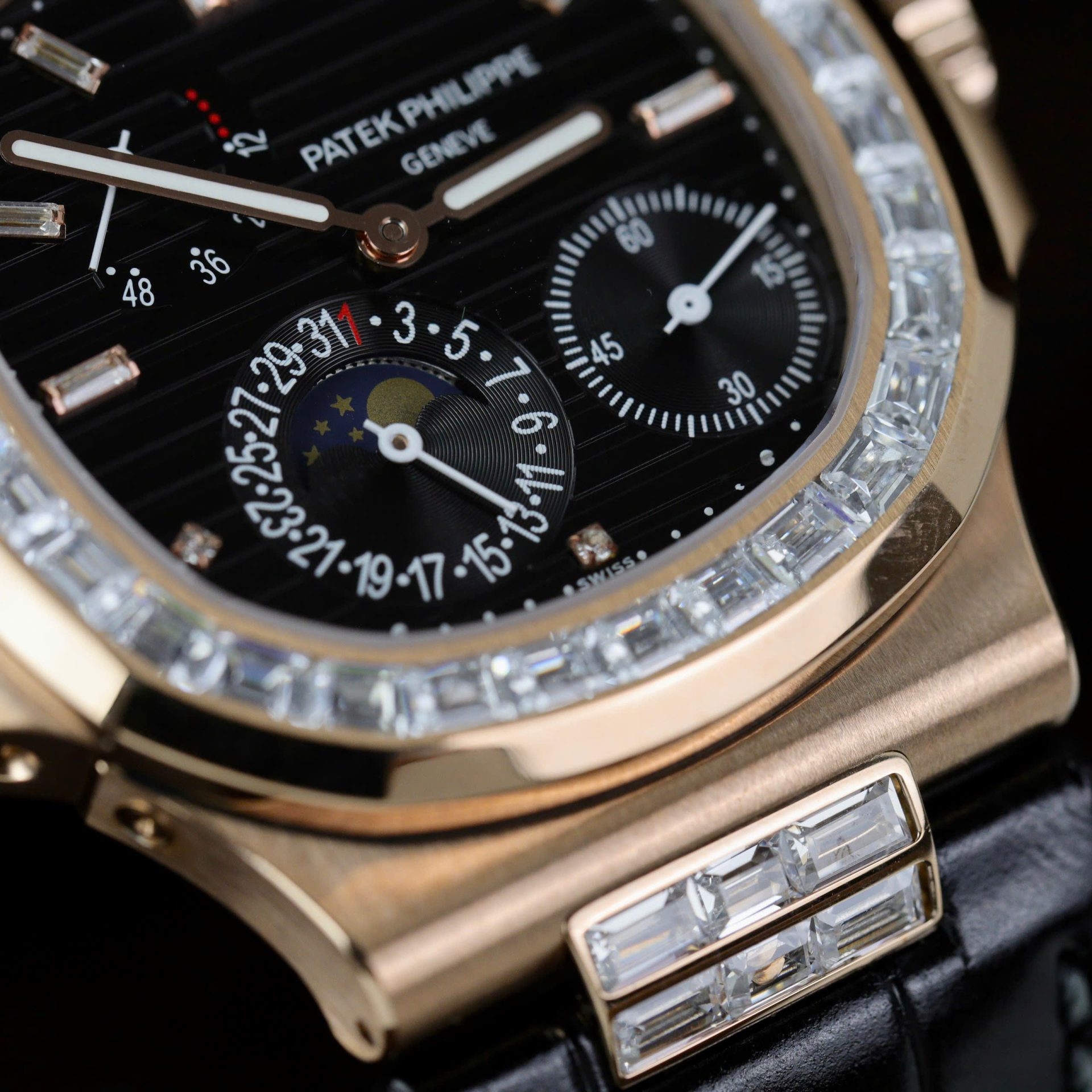 Patek Philippe Nautilus 5724R Replica 11 Watch Black GR Factory 40mm