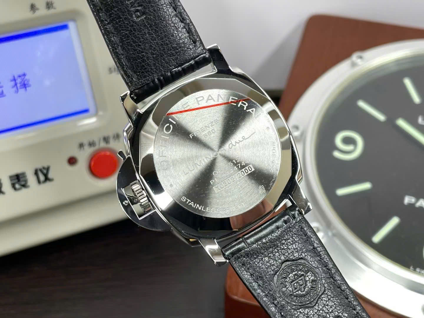 Panerai Knock Off Watches Luminor Due PAM1387 Black Leather Strap VS Factory 42mm