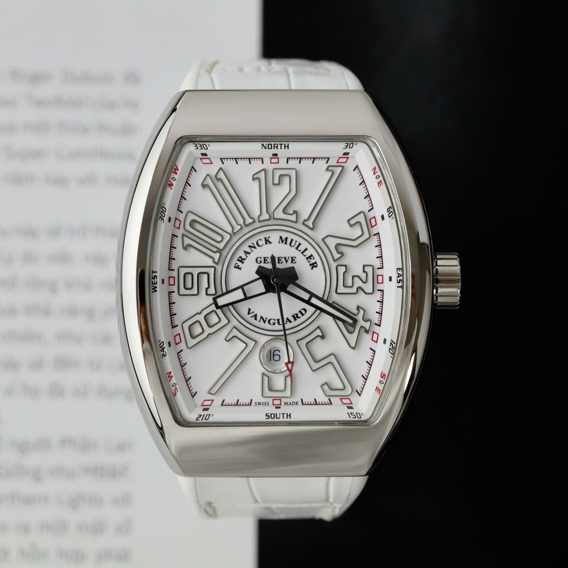 Franck Muller V45 Copies Watches White Dial Automatic Movement ABF Factory 45mm