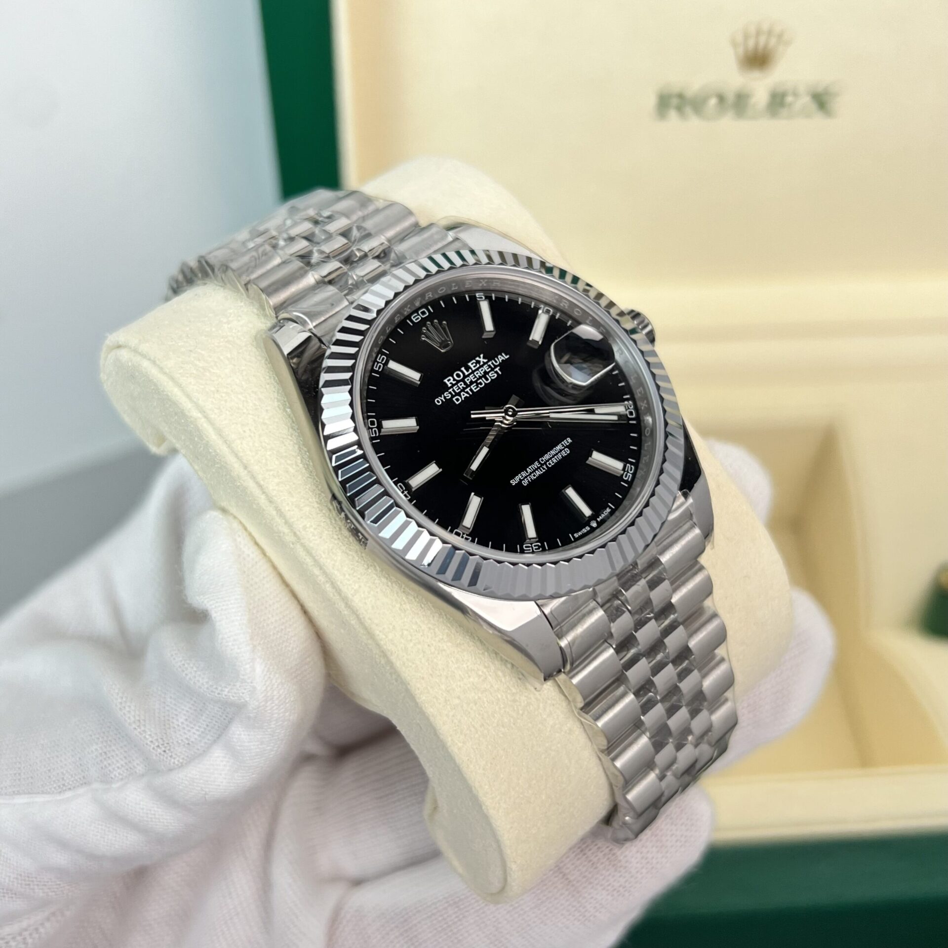 Rolex Replica 1:1 Watch DateJust 126334 Black Dial Clean Factory 41mm