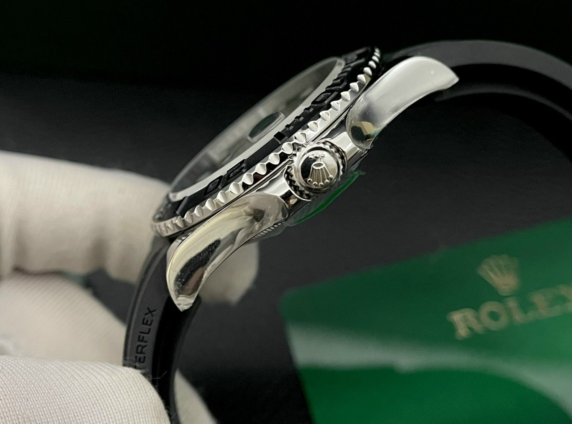 Rolex Replica 11 Watch Yacht-Master Swiss Movement Black Dial EW Factory 40mm