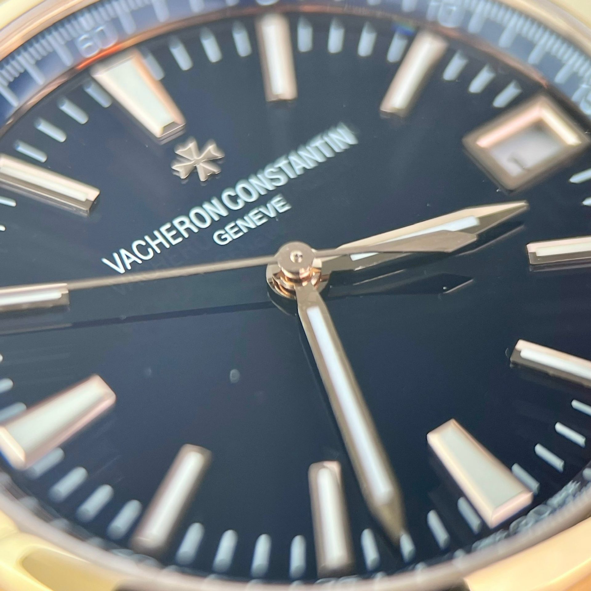 Vacheron Constantin Replica 1:1 Watch Overseas 4500V Blue Dial PPF Factory 41mm