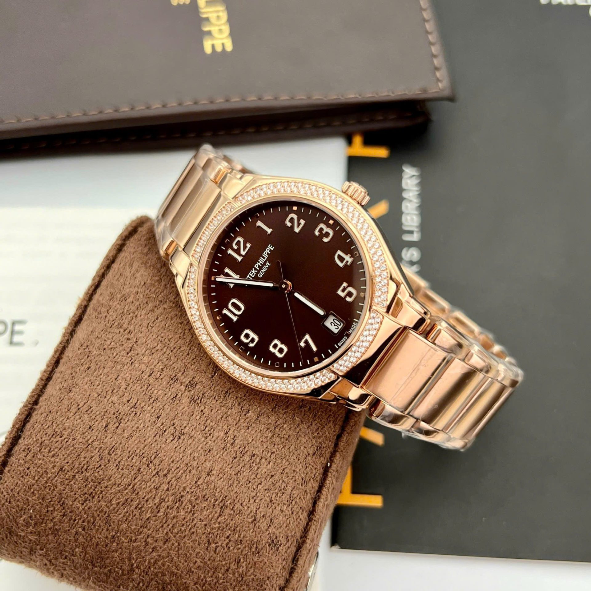 Patek Philippe Twenty 4 7300 Replica 11 Watch Women Metal Strap 36mm