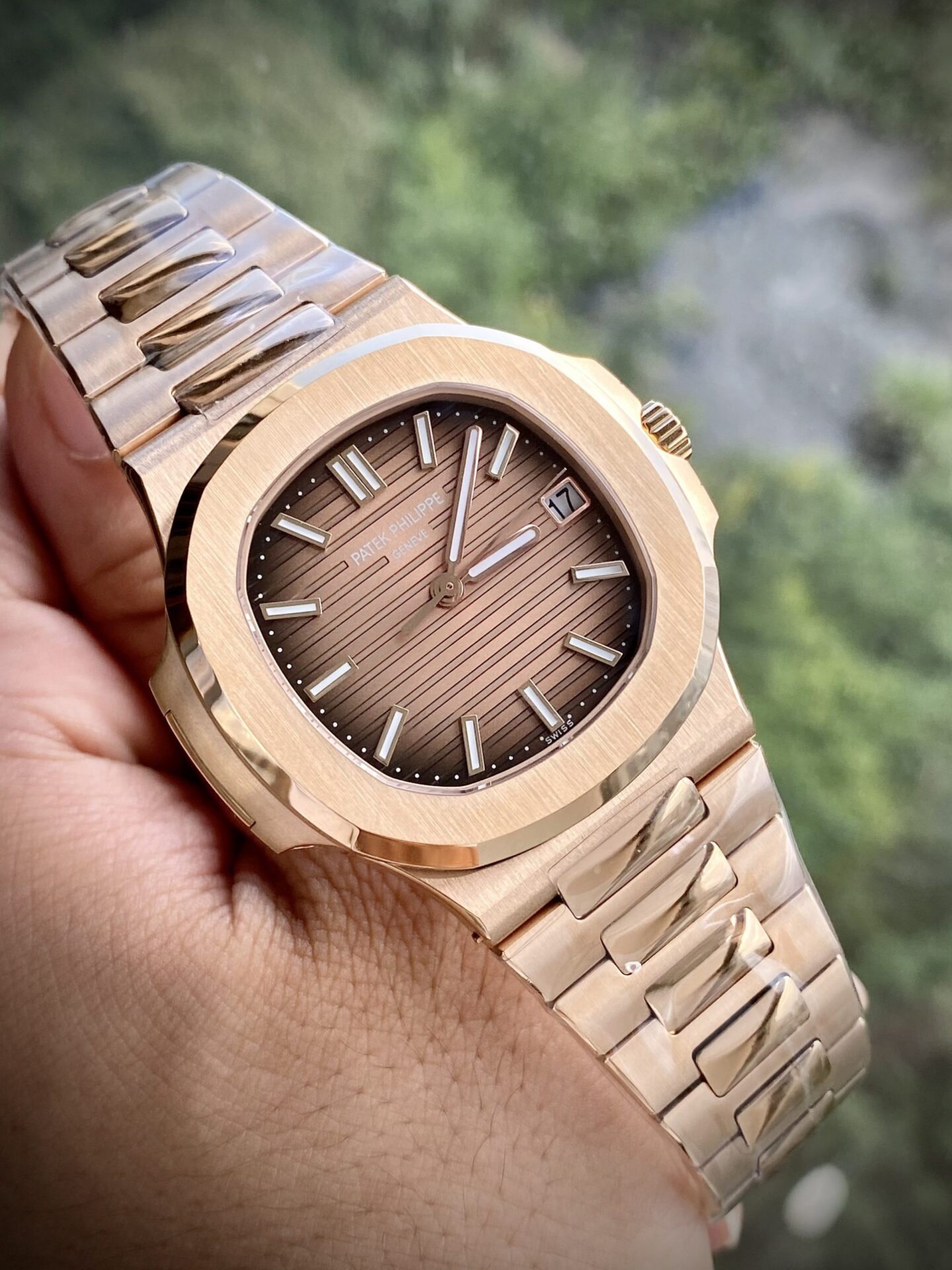 Patek Philippe Replica 11 Watch Nautilus 5711 Brown Dial Factory 3K 40mm