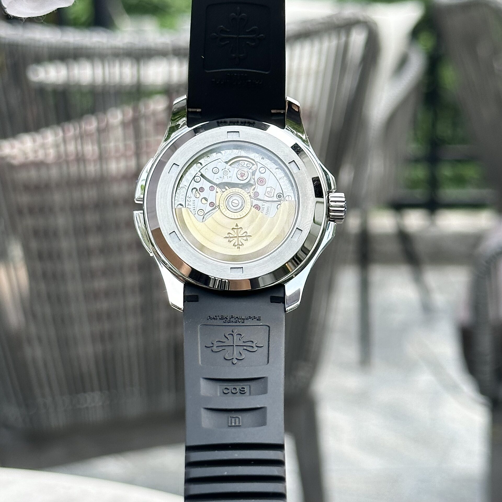 Patek Philippe Aquanaut 5164A Best Replica Watch Gray Dial ZF Factory 40.8mm
