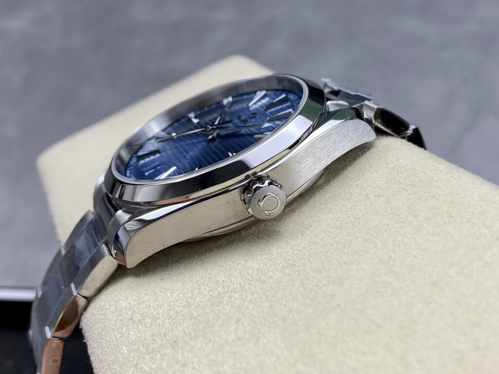 Omega Replica 1:1 Watch Seamaster Blue Dial Steel Strap Factory VS Factory 41mm