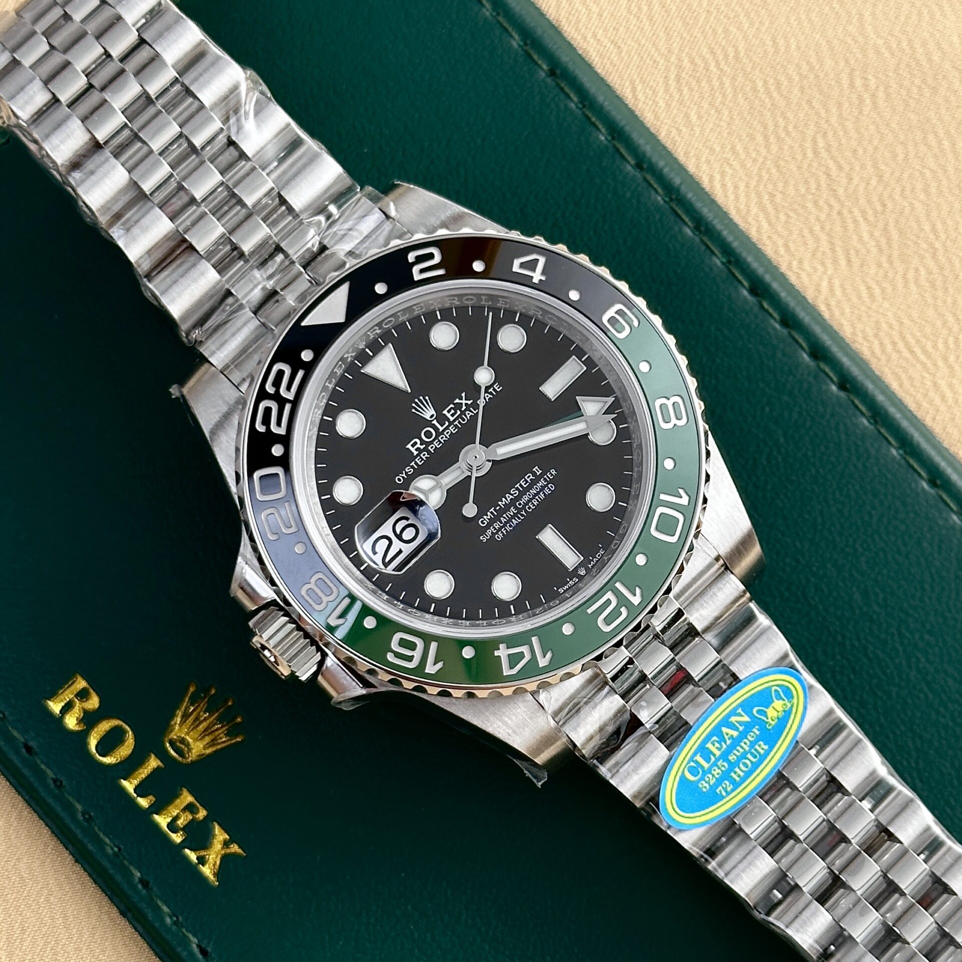 Rolex Replica Watch GMT-Master II 126720VTNR Sprite Jubilee Strap Clean Factory 40mm