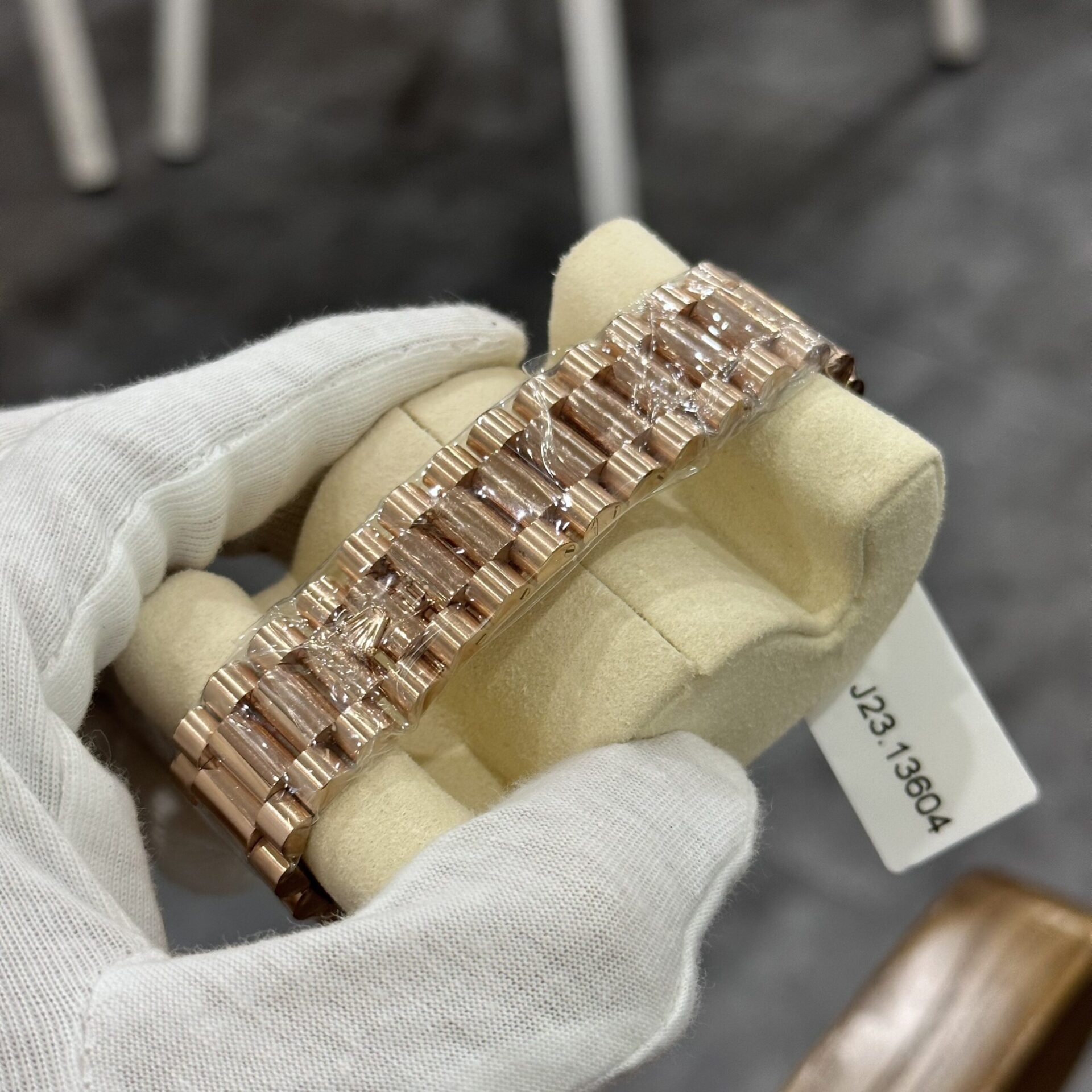 Rolex Replica Watch Day-Date 228235 Gold Wrapped Chocolate Dial GM V3 40mm