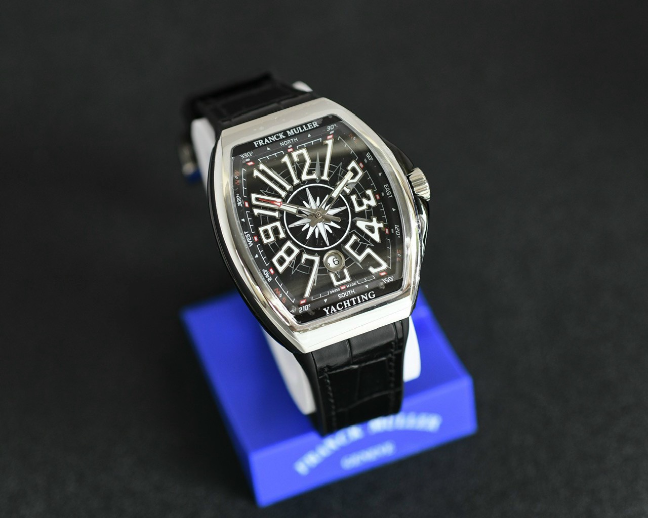 Franck Muller Replica 11 Watch V45 SC DT Swiss Black Dial ABF Factory 45mm