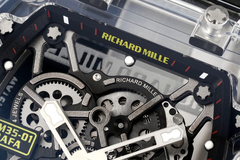 Richard Mille RM35-01 Rafael Nadal Sapphire Replica 11 Watch Factory BBR 44mm