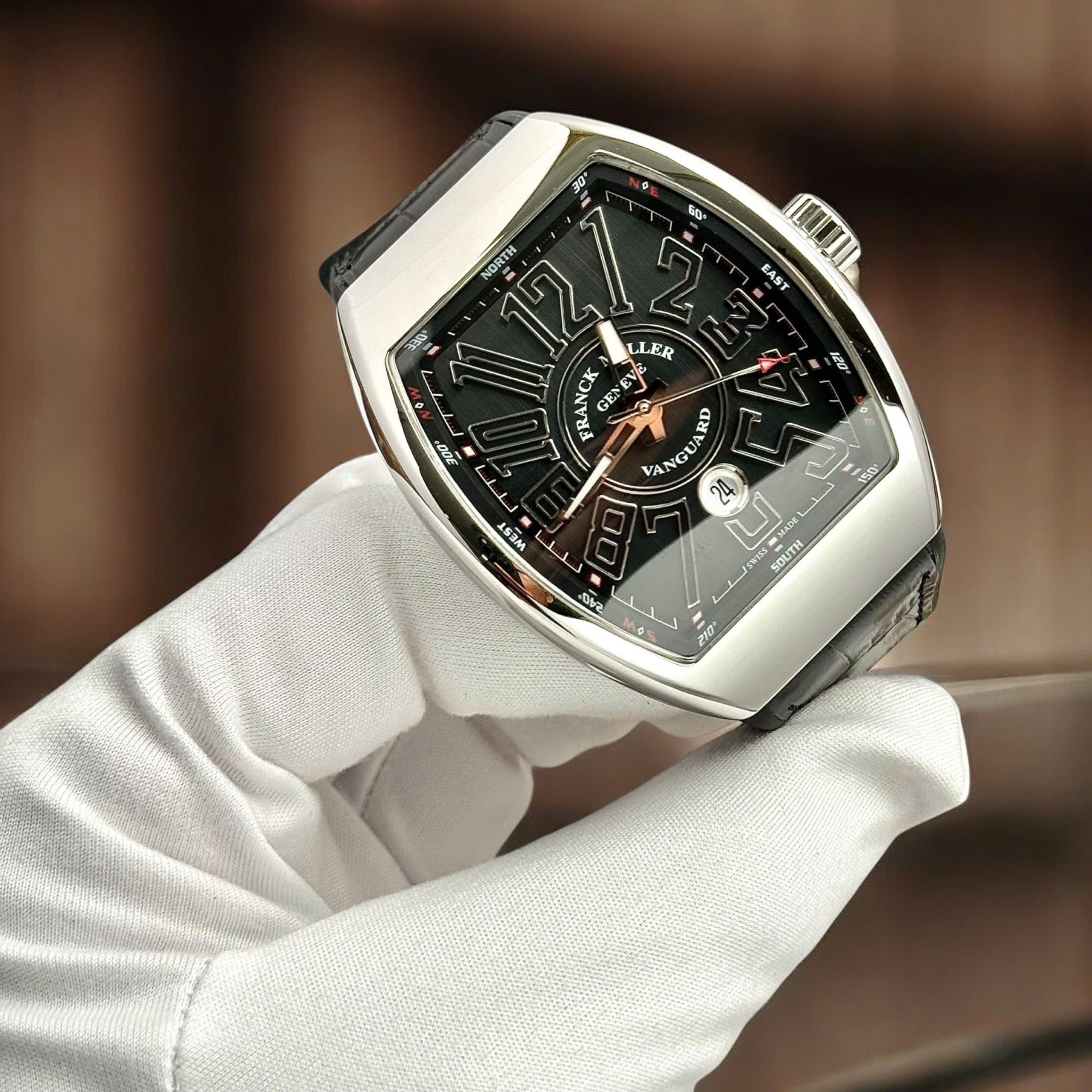 Franck Muller Imitation Watches Vanguard V45 Stainless Steel Men s ABF Factory 45mm