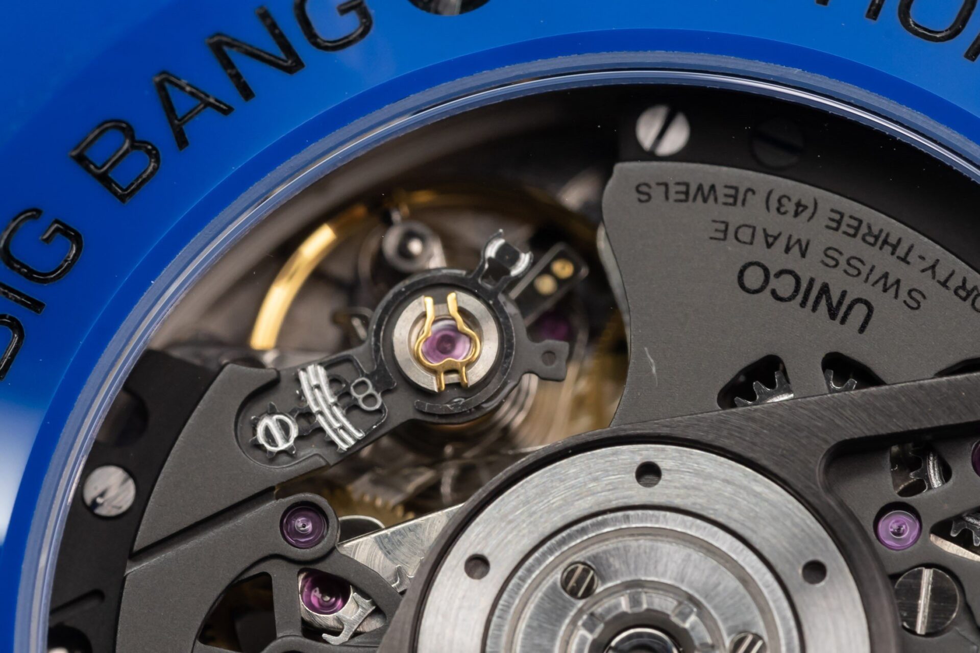 Hublot Replica 11 Watch Big Bang Unico Blue Magic BBF Factory 45mm