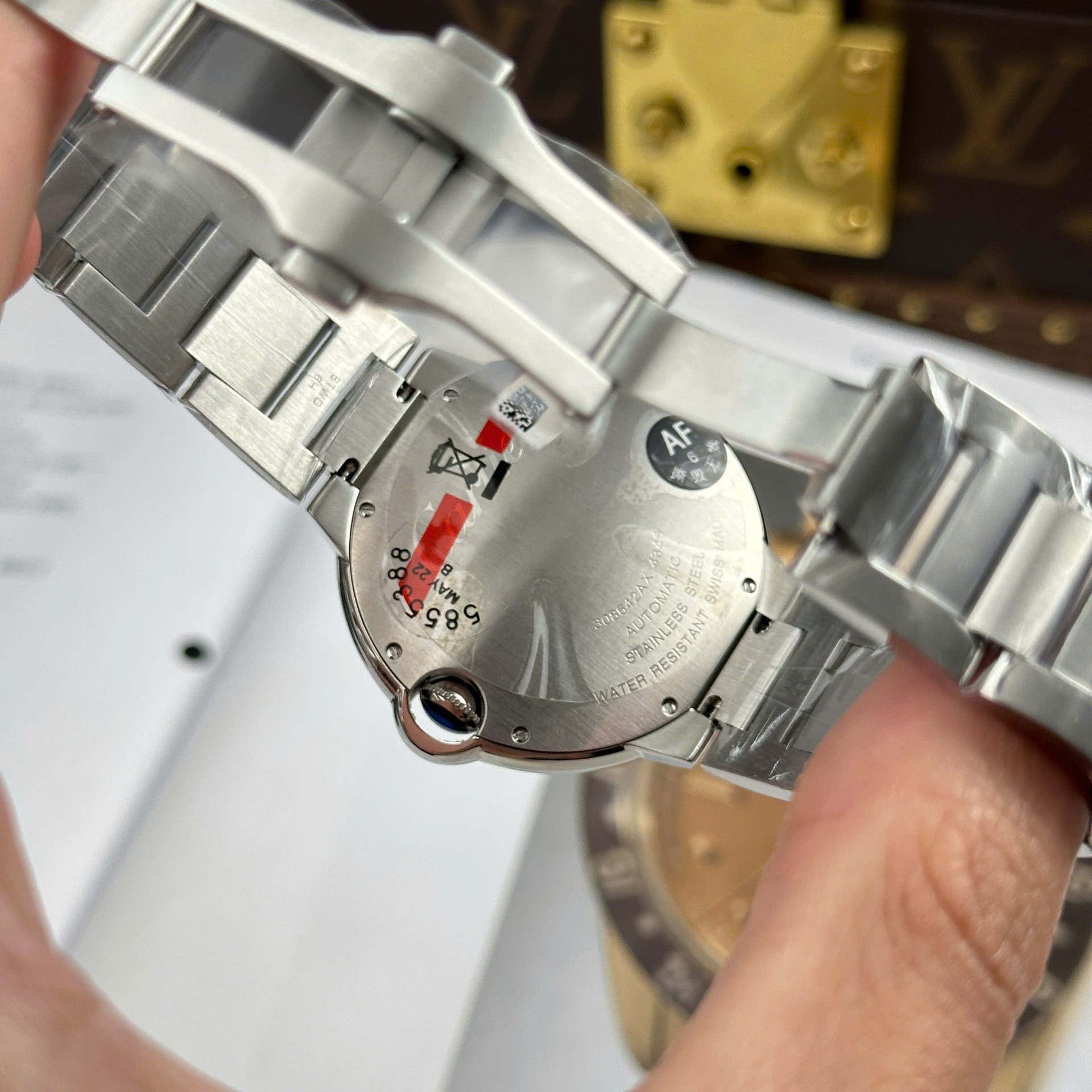 Cartier Ballon Bleu Replica Watches White Dial Automatic Movement AF Factory 40mm