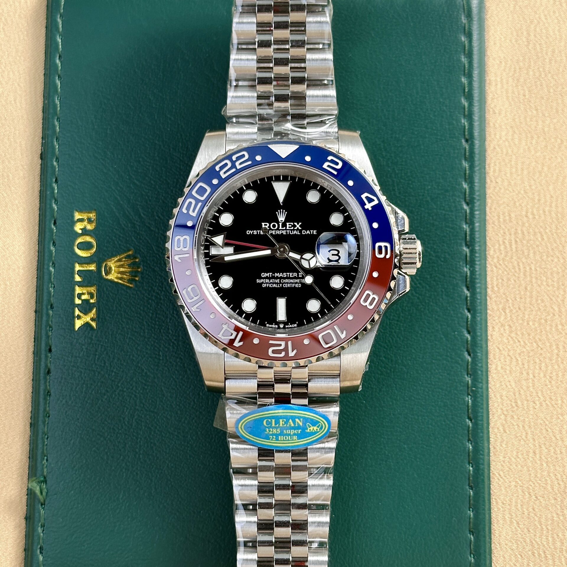 Rolex Replica 1:1 Watch GMT-Master II 126710BLRO Pepsi Clean 40mm
