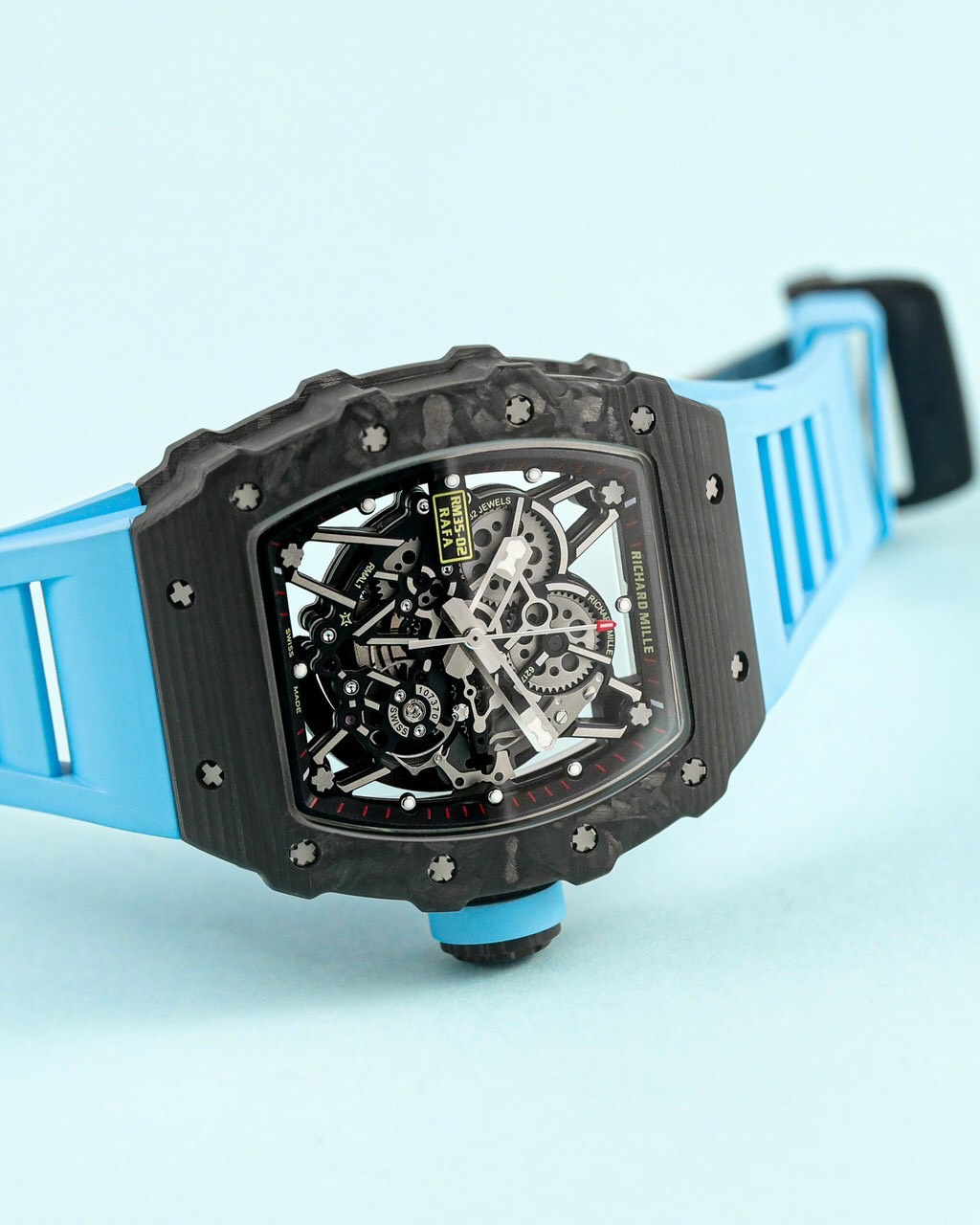 Richard Mille Replica 11 Watch RM 35-02 Rafael Nadal Blue 44mm
