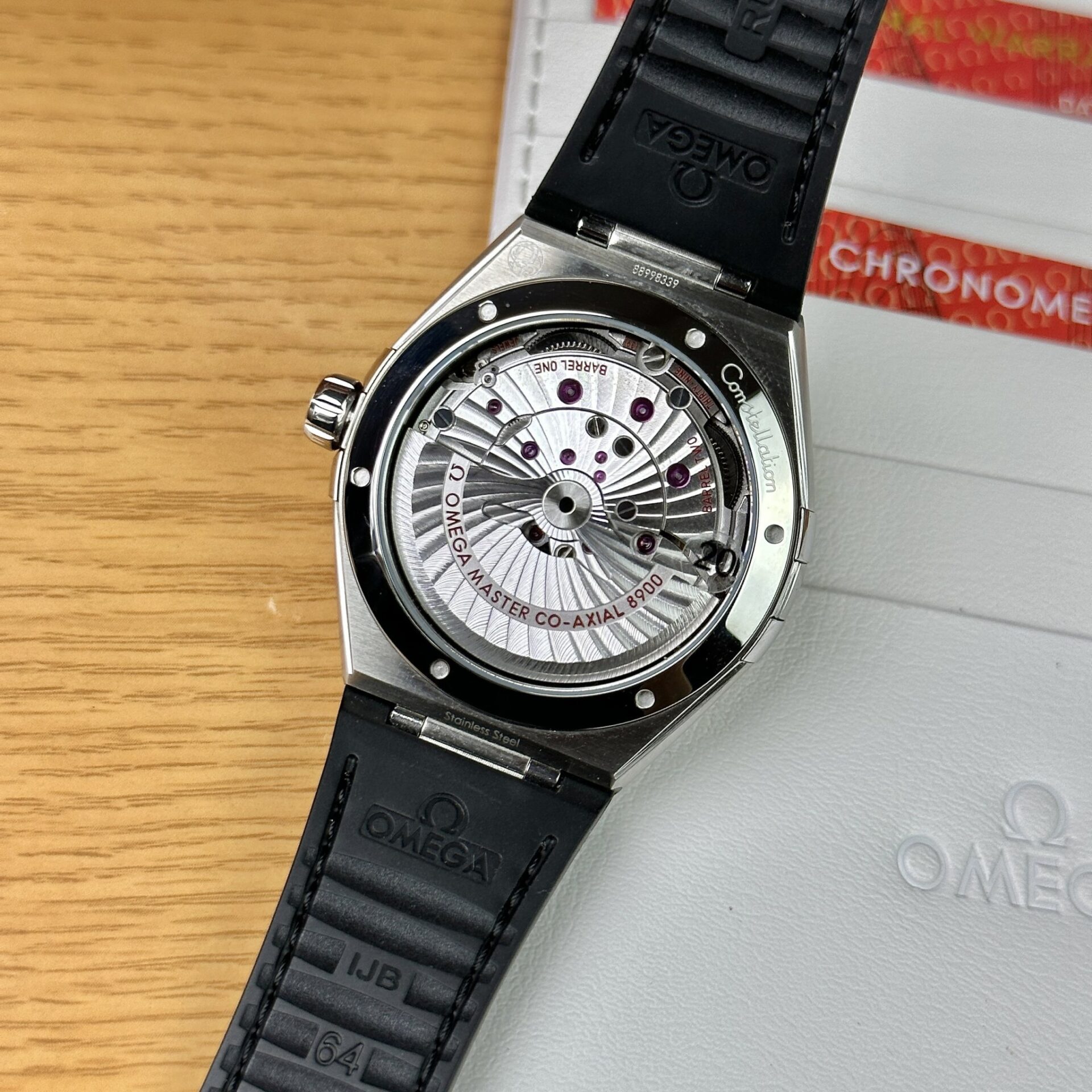 Omega Replica 1:1 Watch Constellation Blue Leather Strap VS Factory 41mm