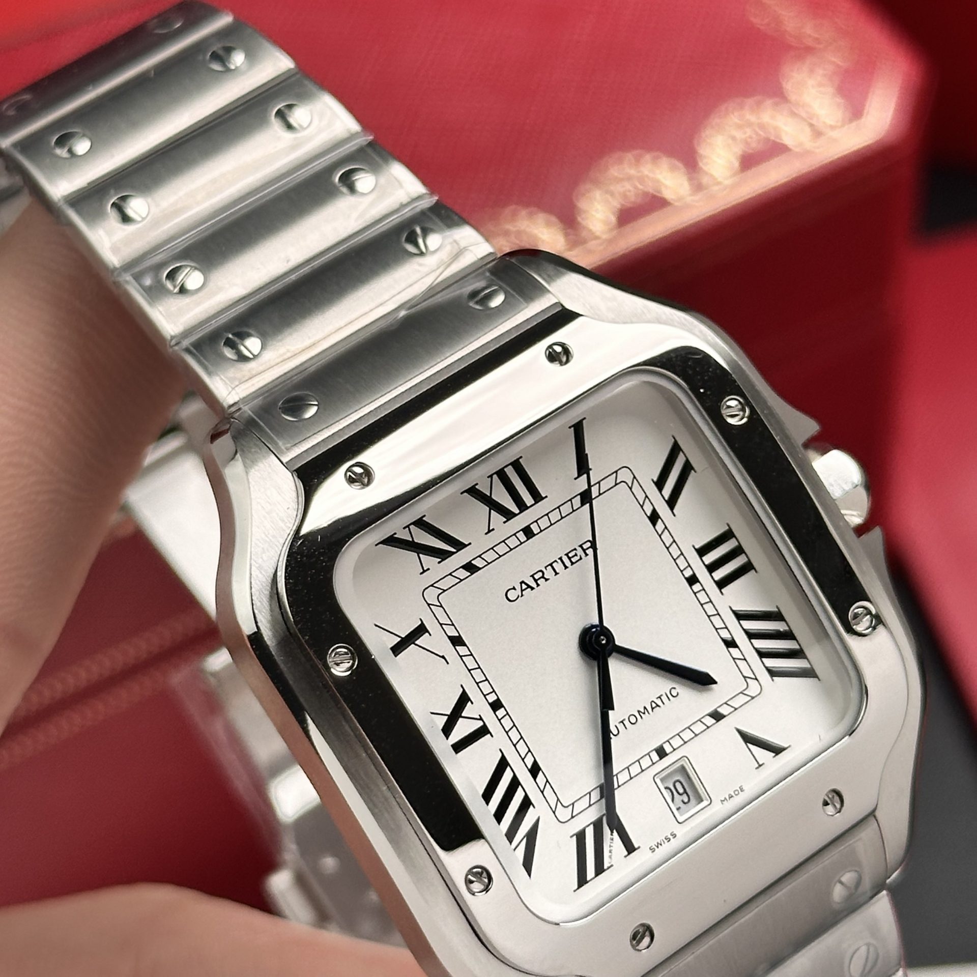 Cartier Replica 1:1 Watch Santos de Cartier WSSA0018 BV Factory 39.8mm