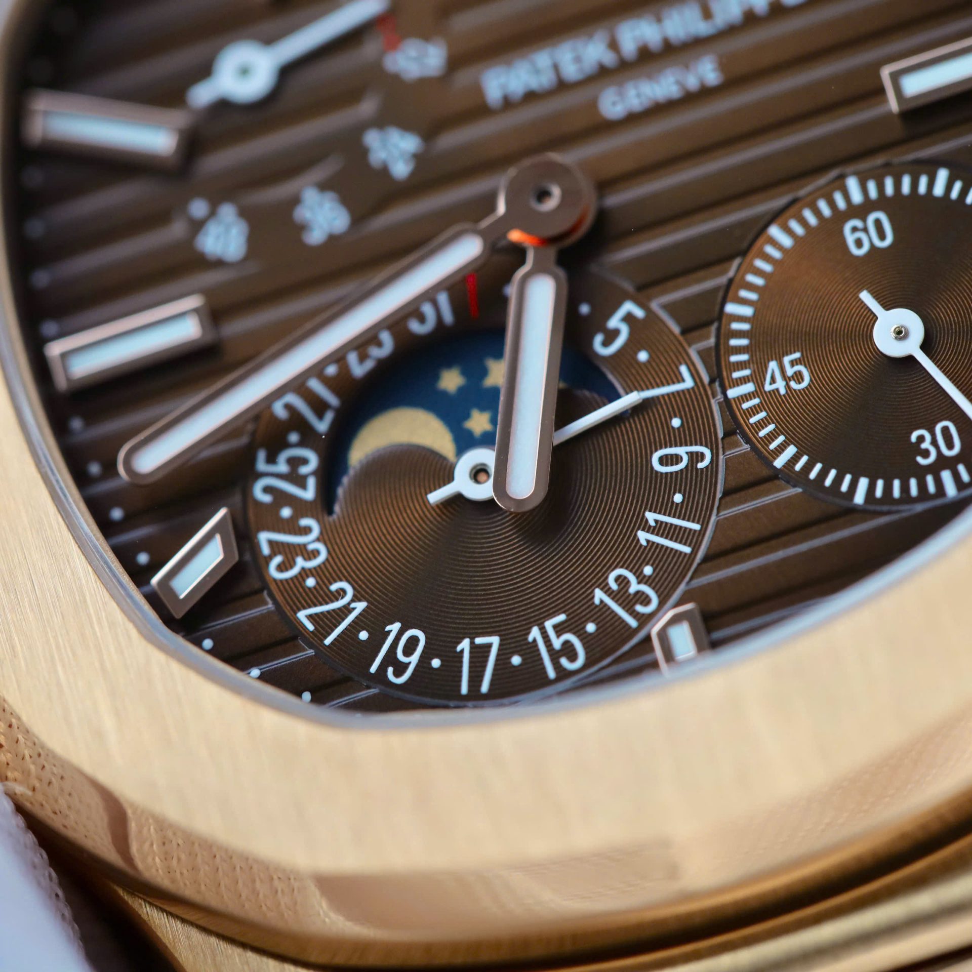 Patek Philippe Nautilus 5712R Replica Watch Dial Brown PPF Factory 40mm