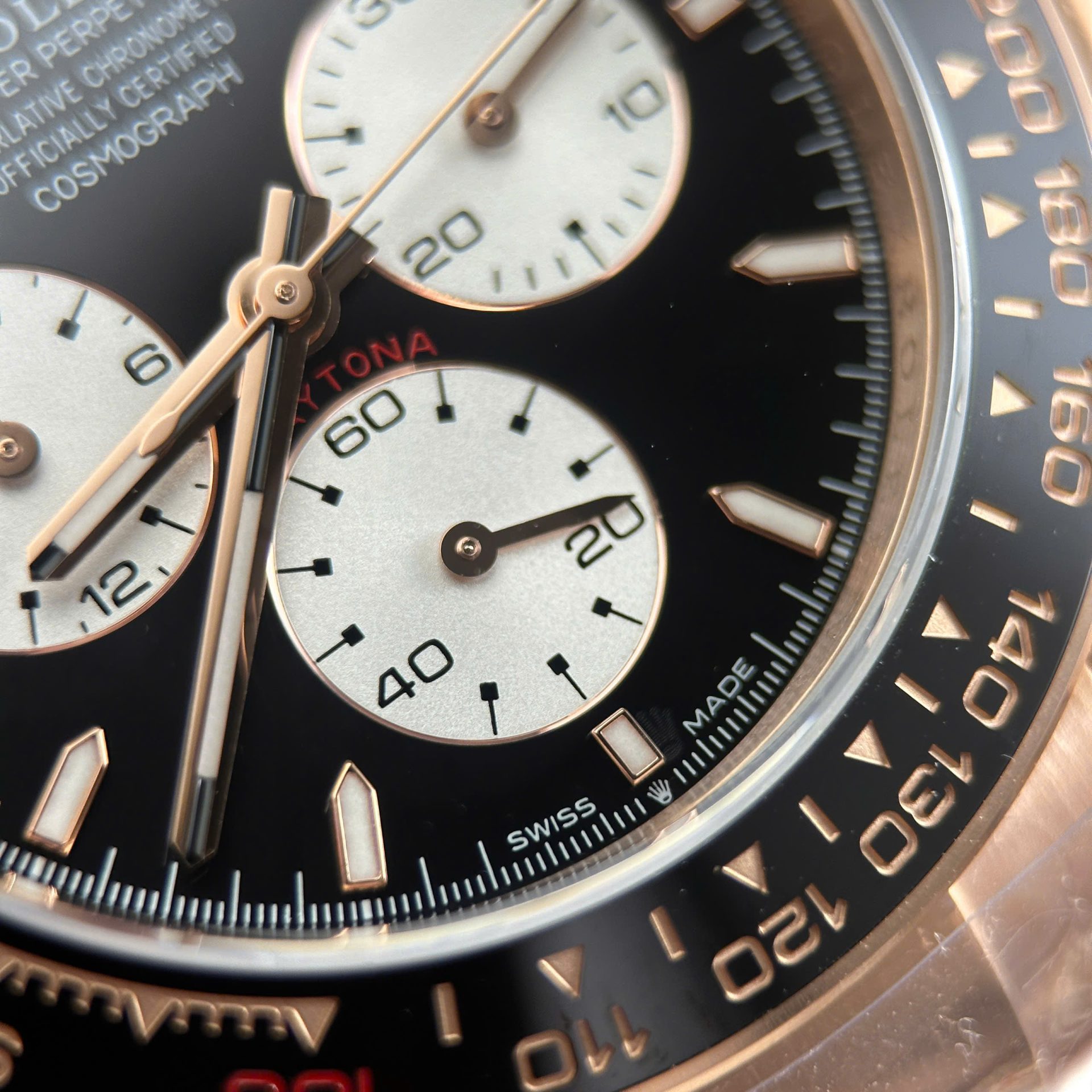 Rolex Cosmograph Daytona Le Mans 126525LN Knock Off Watches Weight 173 Grams QF Factory 40mm