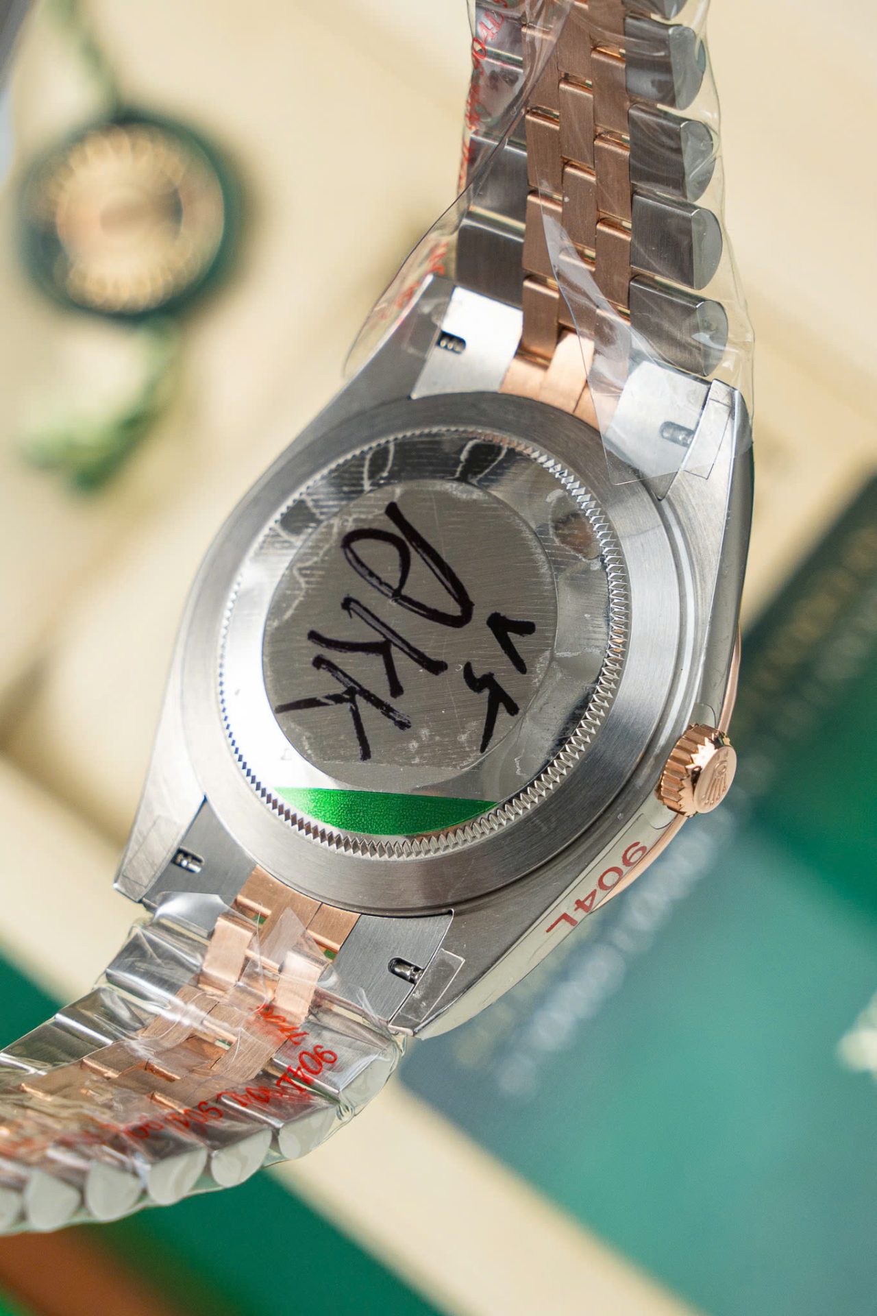 Rolex Copies Watch DateJust 126331 Dial Sundust Custom Gold Wrapped GM Factory 41mm