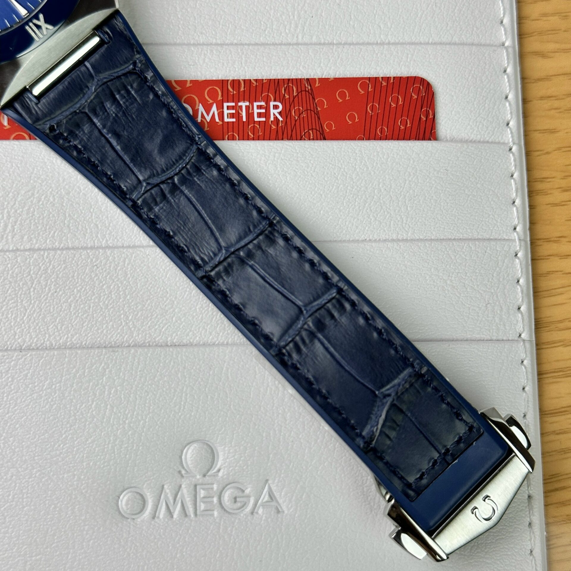Omega Replica 1:1 Watch Constellation Blue Leather Strap VS Factory 41mm