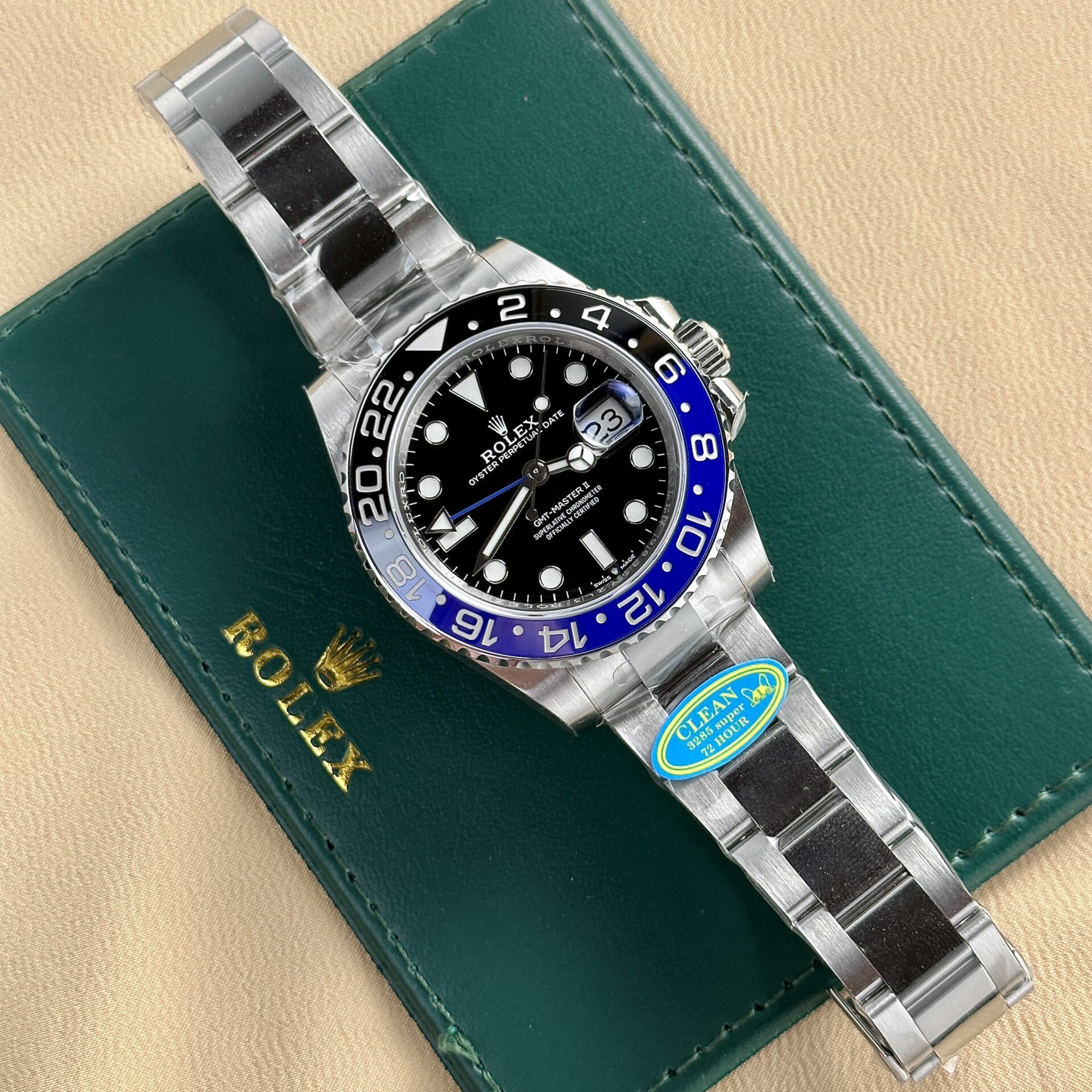 Rolex GMT-Master II 116710BLNR Batman Replica 1:1 Watch Factory Clean 40mm