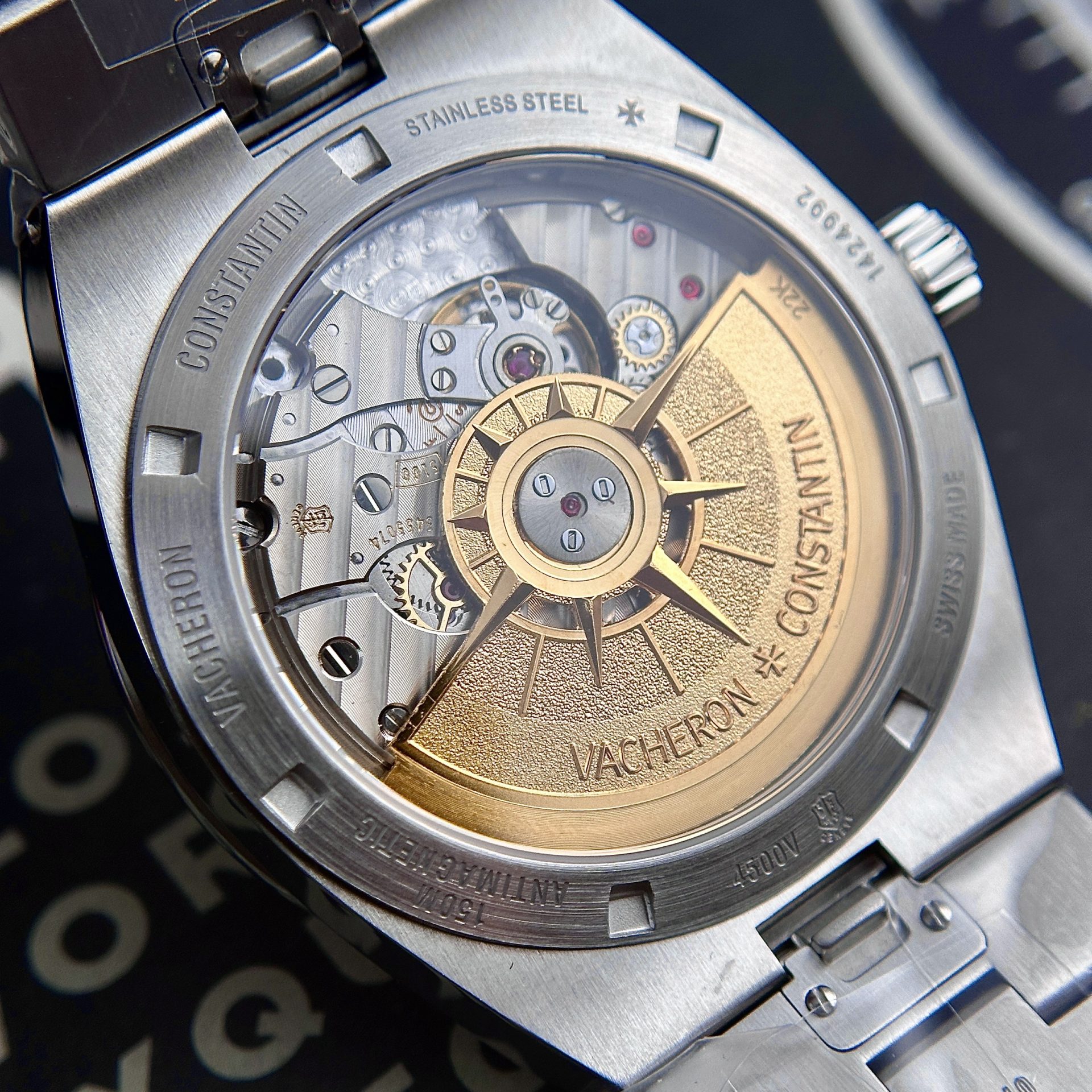 Vacheron Constantin Replica 11 Watch Overseas 4500V Black Dial Factory PPF 41mm