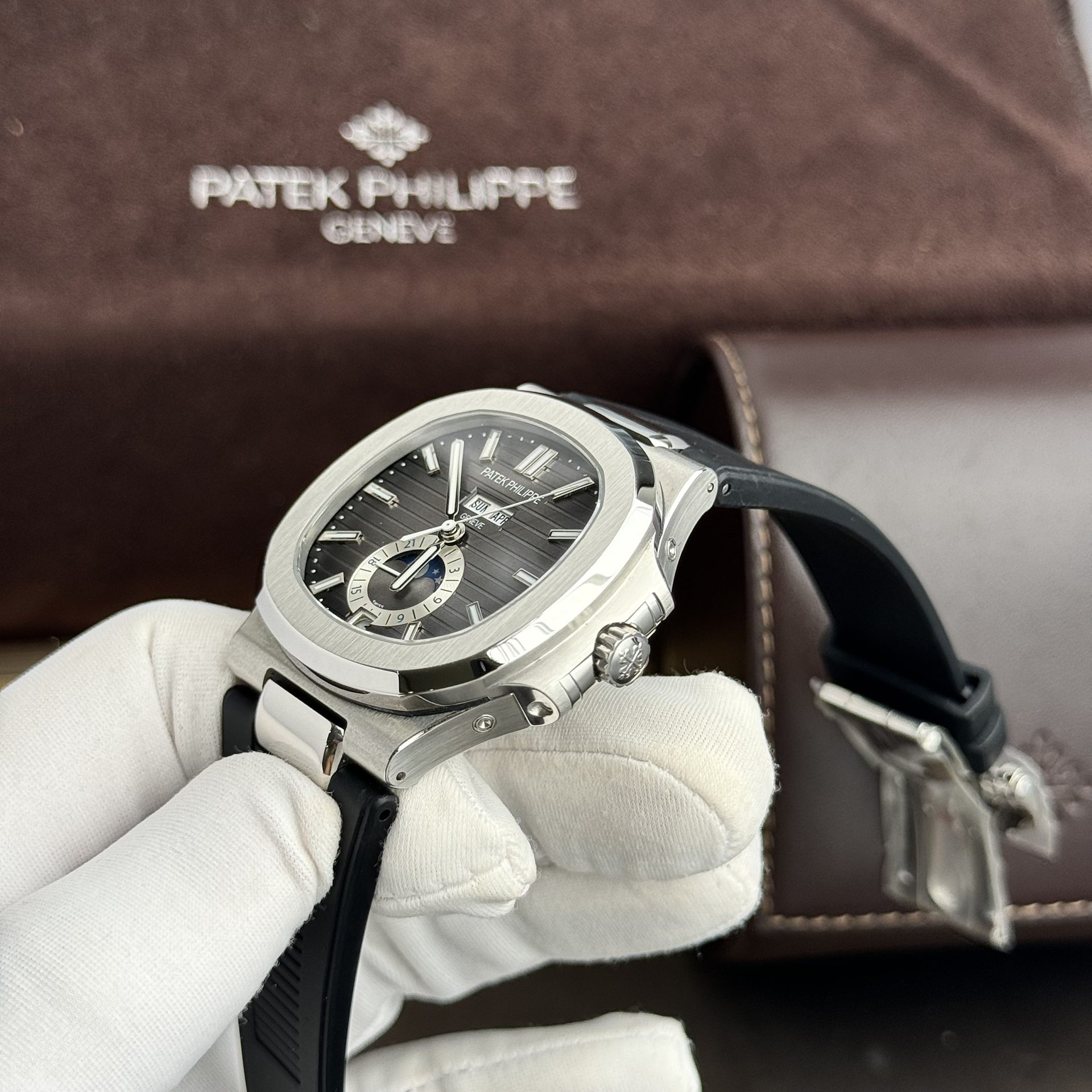 Patek Philippe Replica 1:1 Watch Nautilus 5726 Rubber Strap Factory GR 40.5mm
