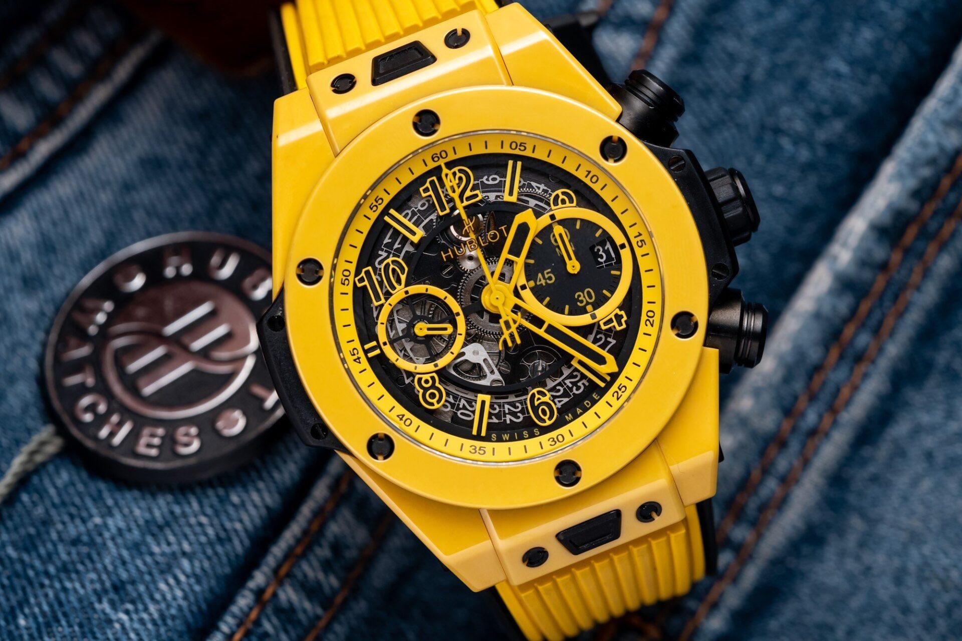 Hublot Replica 11 Watch Big Bang Unico Yellow Magic BBF Factory 42mm