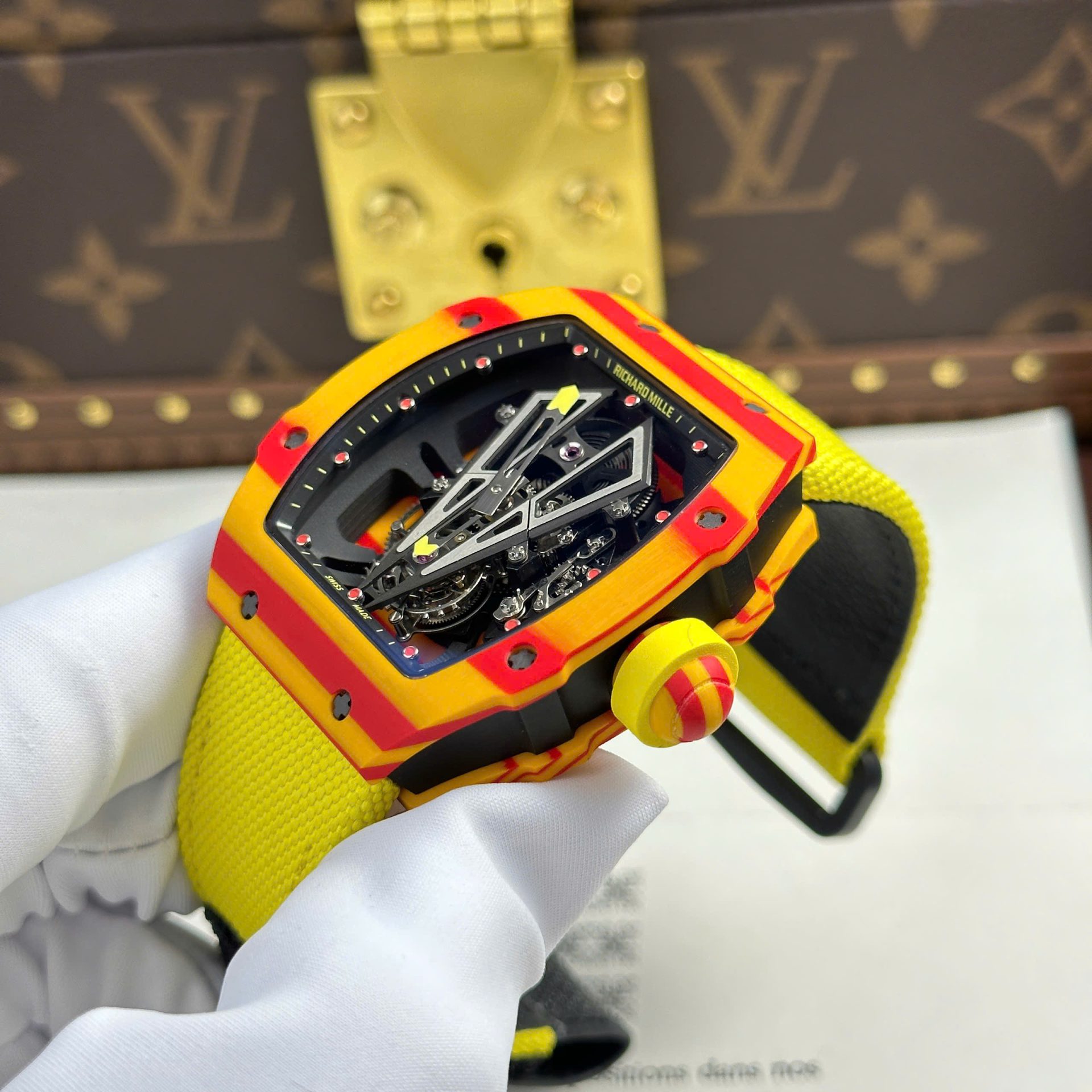 Richard Mille Replica Watches RM27-03 Tourbillon Full Carbon 44mm